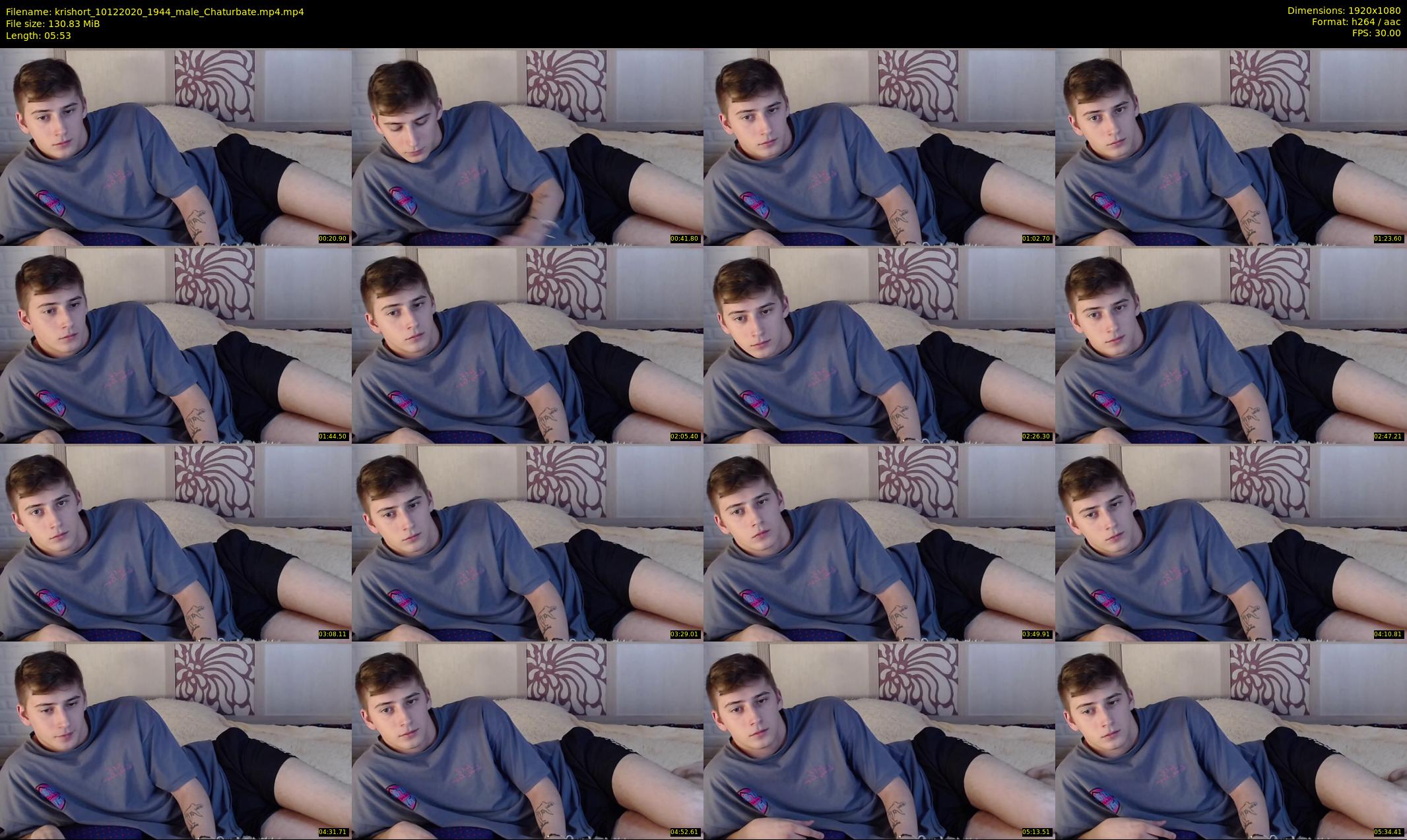 krishort — 6 minute Chaturbate male cam show recording, 1080p, Dec 10, 2020