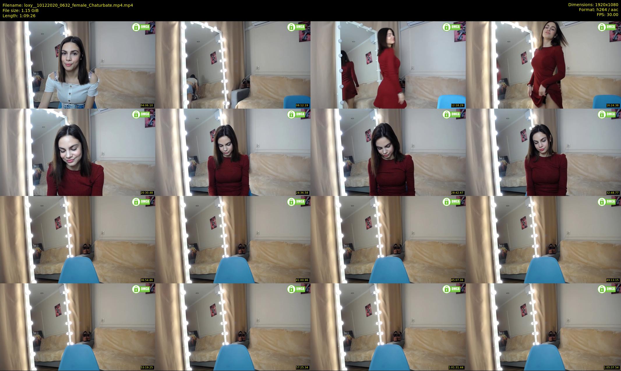 loxy_ — 70 minute Chaturbate female cam show recording, 1080p, Dec 10, 2020
