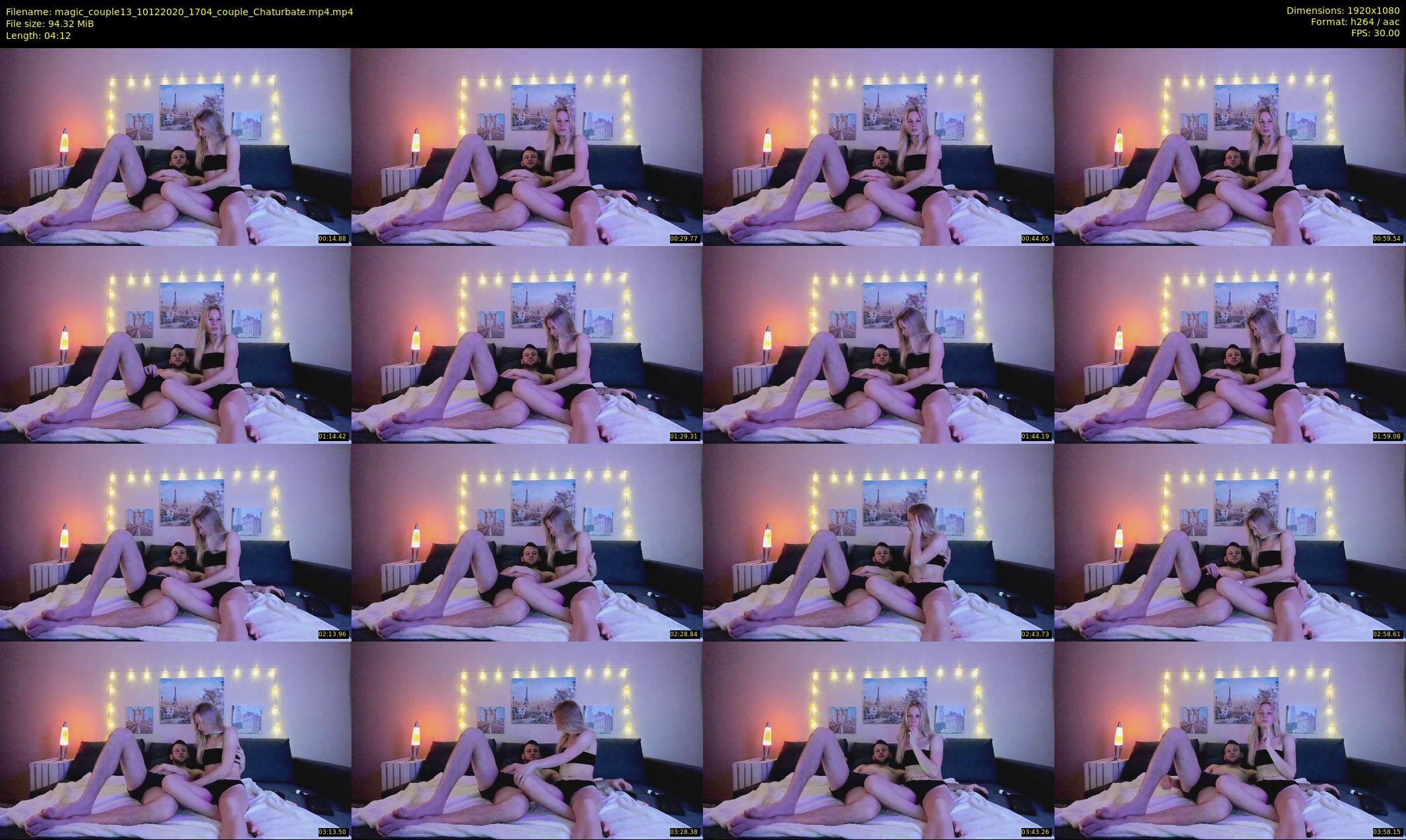magic_couple13 — 5 minute Chaturbate couple cam show recording, 1080p, Dec 10, 2020