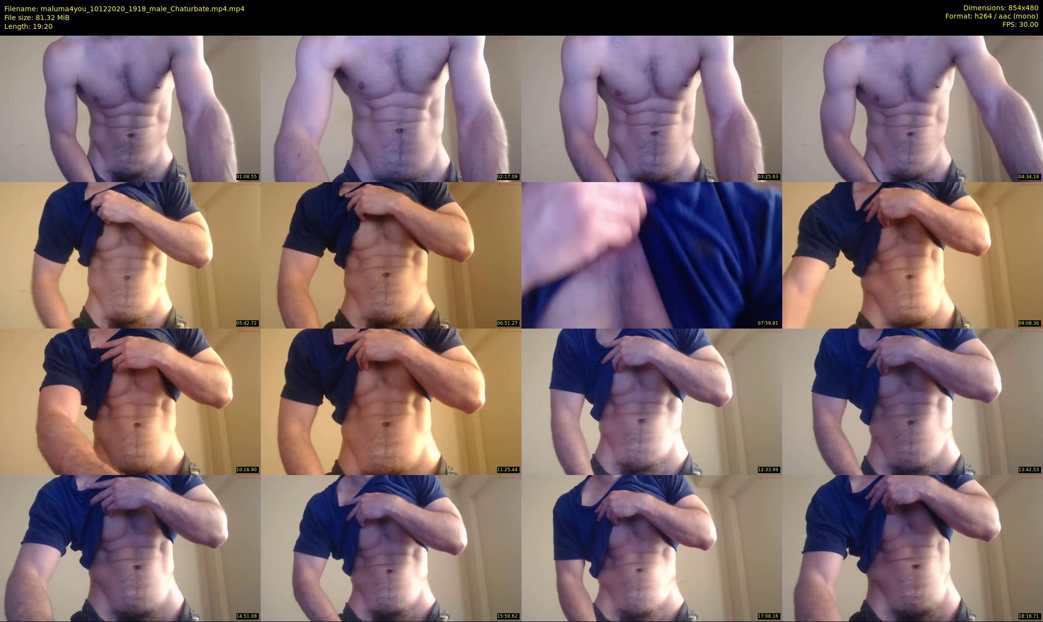 maluma4you — 20 minute Chaturbate male cam show recording, 480p, Dec 10, 2020