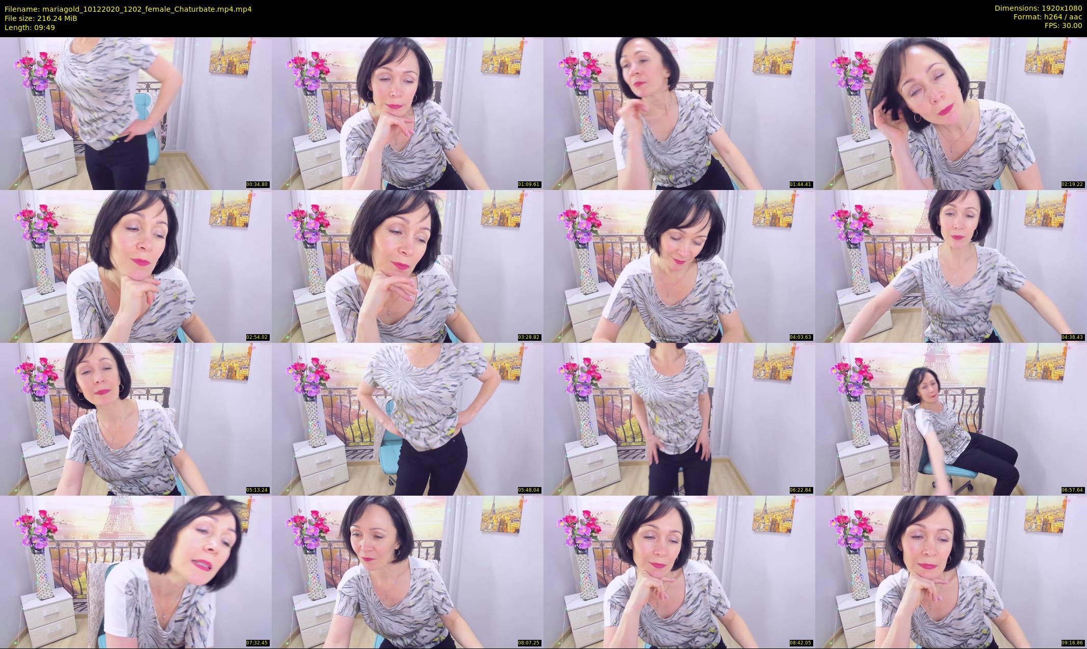 mariagold — 10 minute Chaturbate female cam show recording, 1080p, Dec 10, 2020