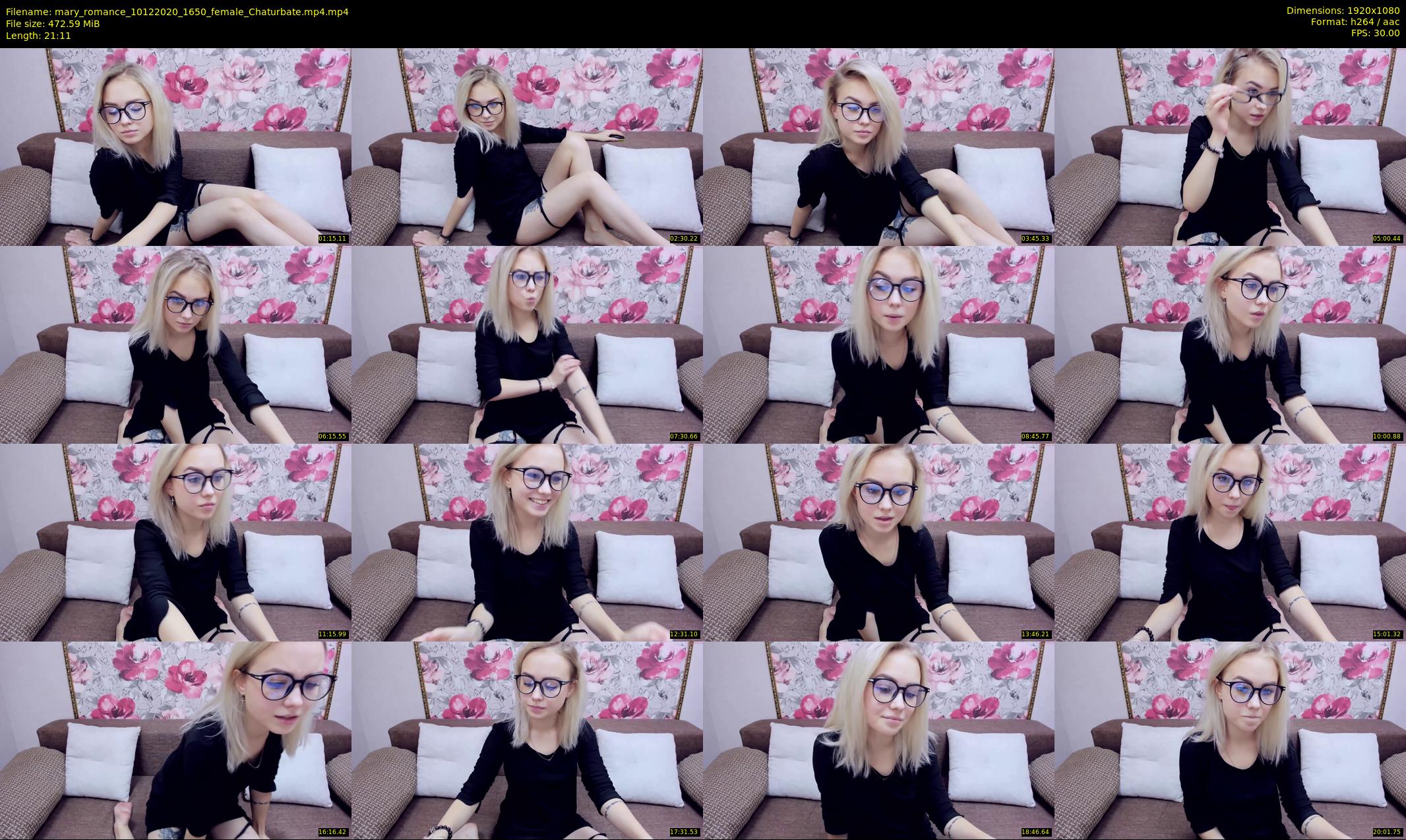 mary_romance — 22 minute Chaturbate female cam show recording, 1080p, Dec 10, 2020