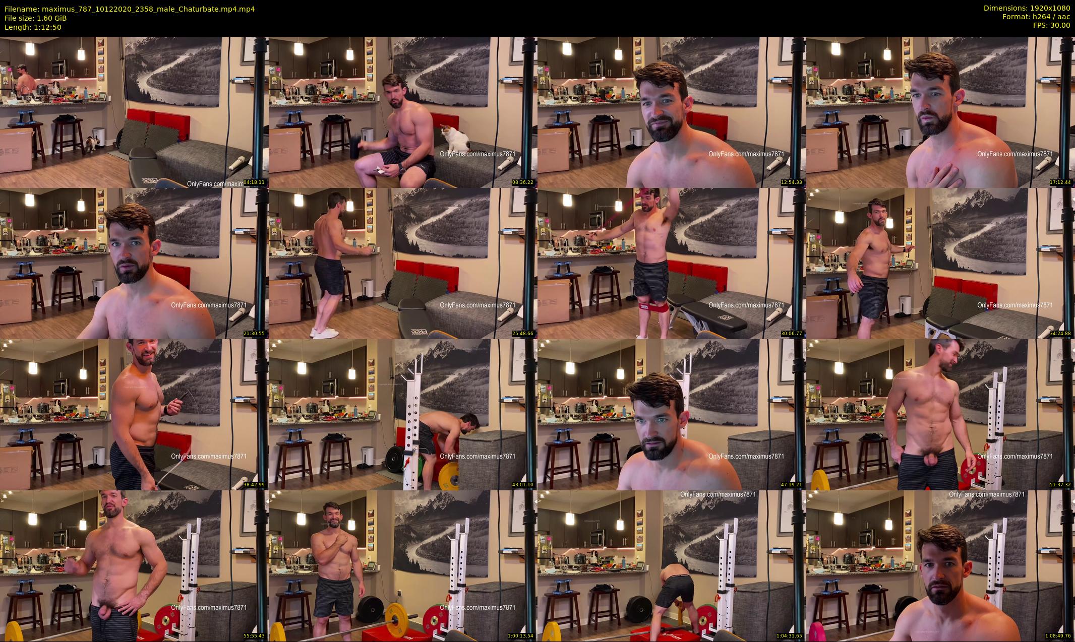 maximus_787 — 73 minute Chaturbate male cam show recording, 1080p, Dec 10, 2020
