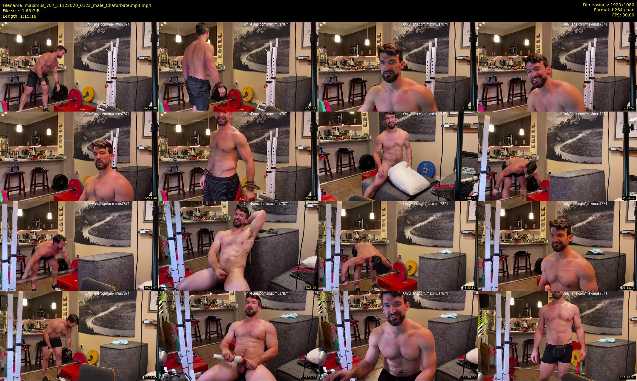 maximus_787 — 76 minute Chaturbate male cam show recording, 1080p, Dec 11, 2020