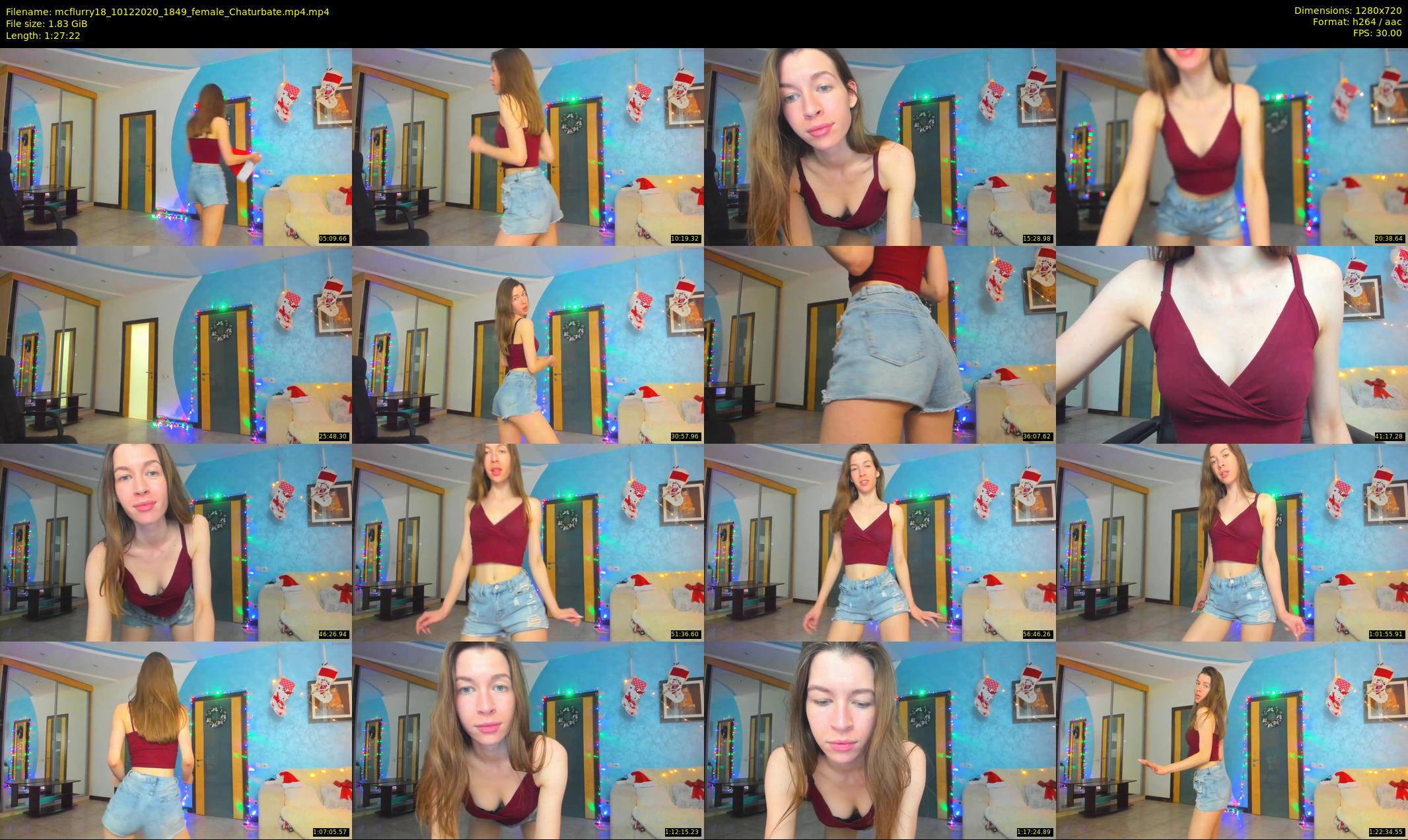 mcflurry18 — 88 minute Chaturbate female cam show recording, 720p, Dec 10, 2020