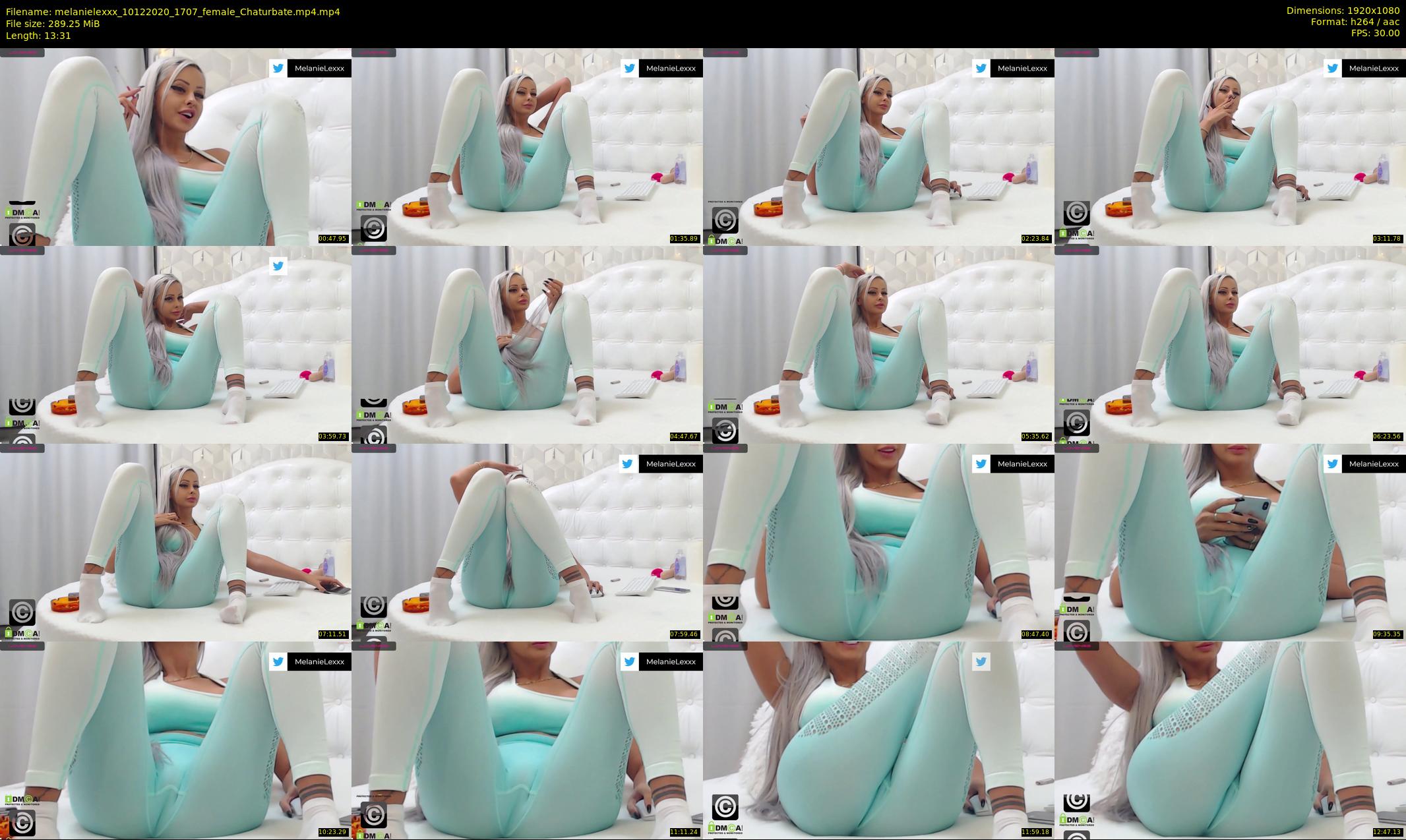 melanielexxx — 14 minute Chaturbate female cam show recording, 1080p, Dec 10, 2020