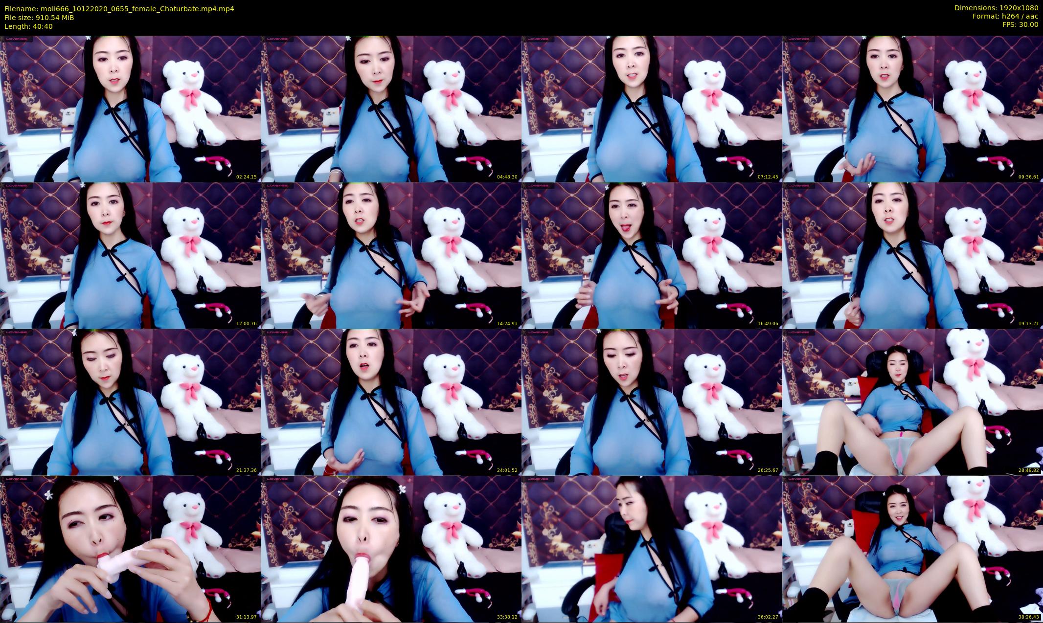 moli666 — 41 minute Chaturbate female cam show recording, 1080p, Dec 10, 2020