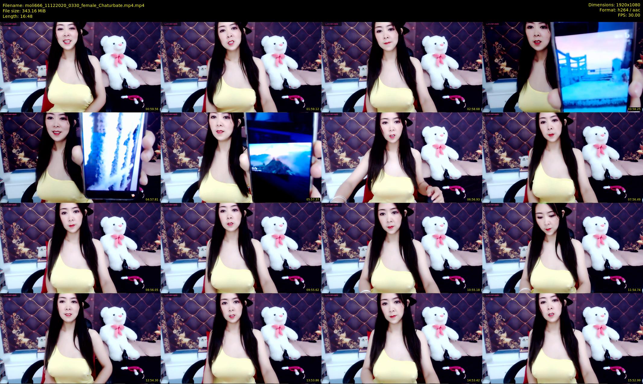 moli666 — 17 minute Chaturbate female cam show recording, 1080p, Dec 11, 2020