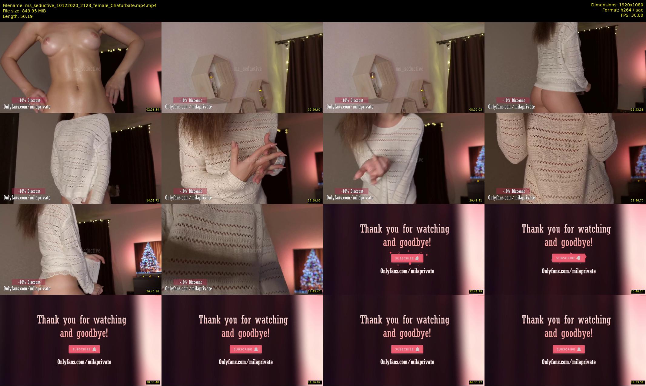 ms_seductive — 51 minute Chaturbate female cam show recording, 1080p, Dec 10, 2020