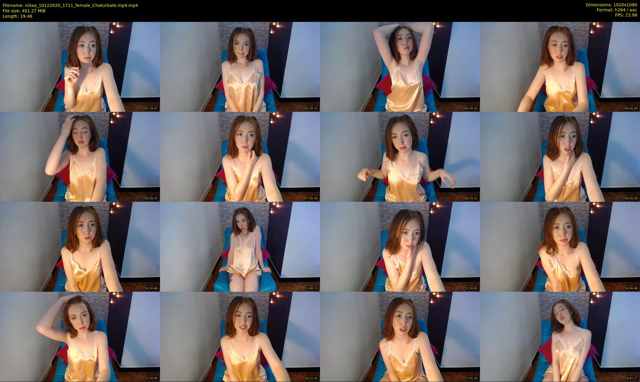 niilaa — 20 minute Chaturbate female cam show recording, 1080p, Dec 10, 2020