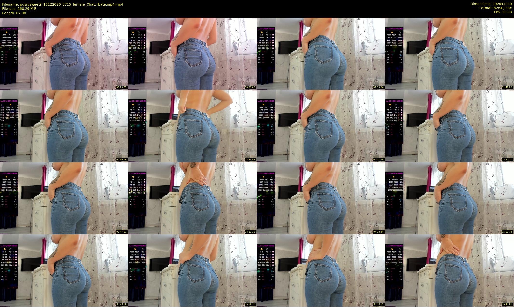 pussysweet9 — 8 minute Chaturbate female cam show recording, 1080p, Dec 10, 2020