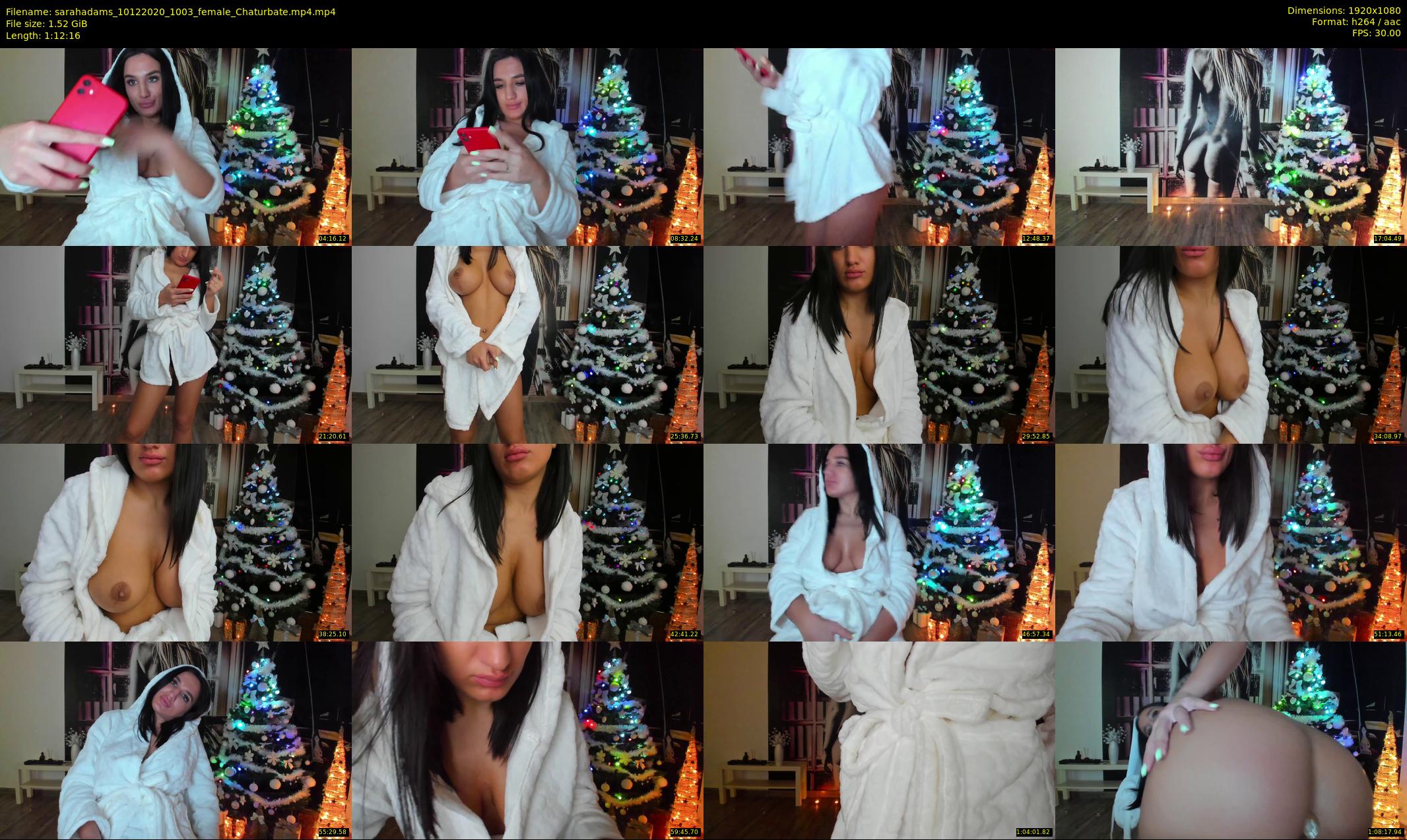 sarahadams — 73 minute Chaturbate female cam show recording, 1080p, Dec 10, 2020