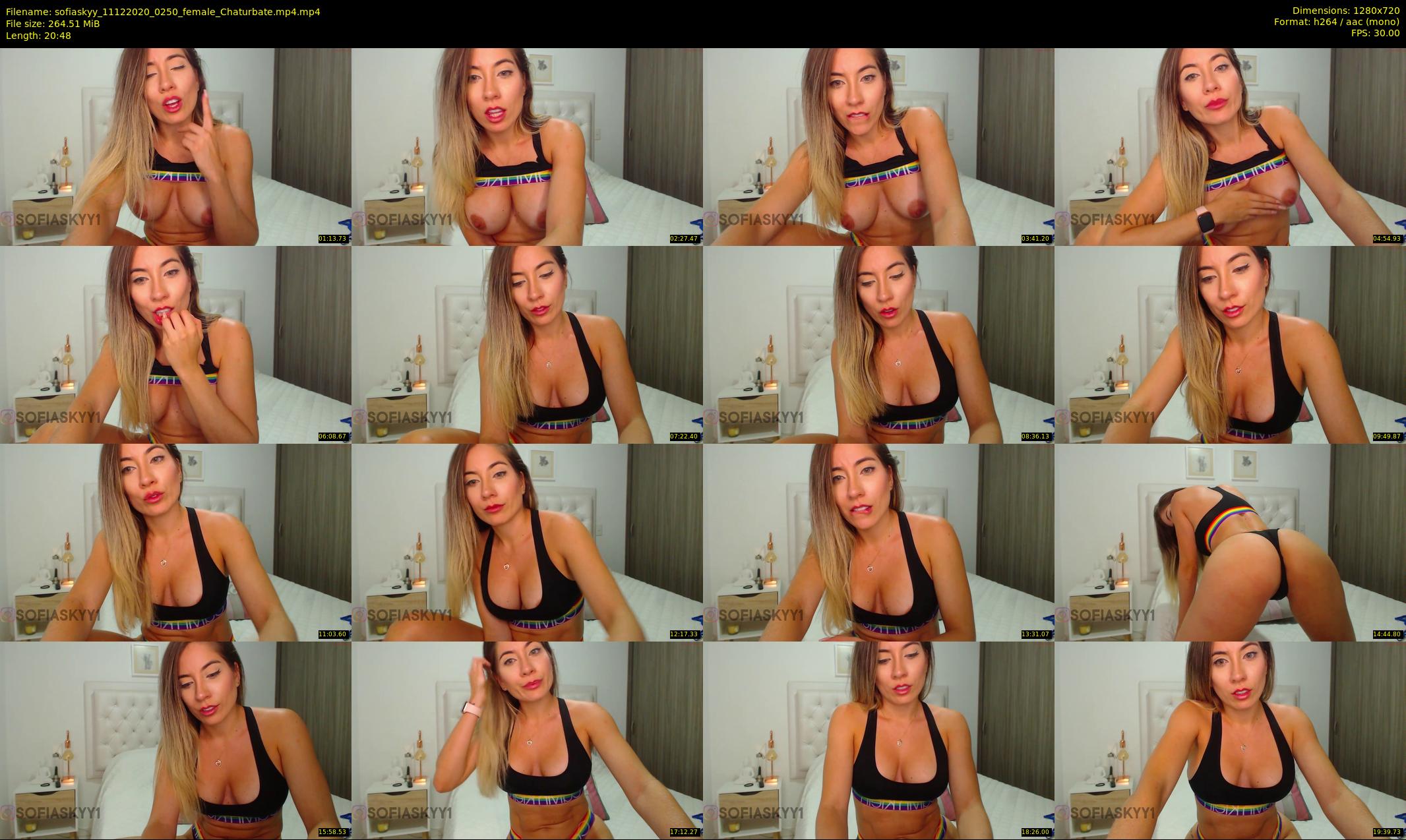 sofiaskyy — 21 minute Chaturbate female cam show recording, 720p, Dec 11, 2020