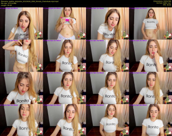 sophia_alejandra — 37 minute Chaturbate female cam show recording, 720p, Dec 10, 2020