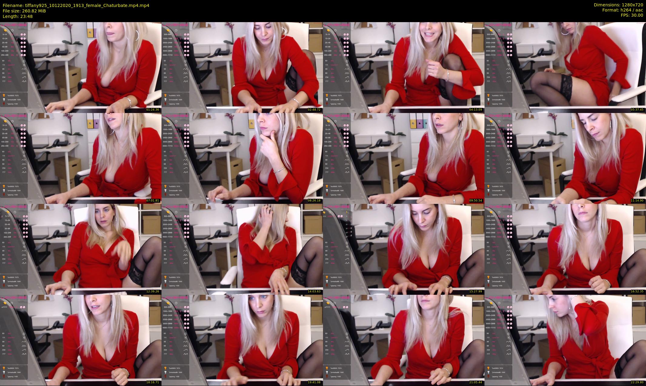 tiffany925 — 24 minute Chaturbate female cam show recording, 720p, Dec 10, 2020