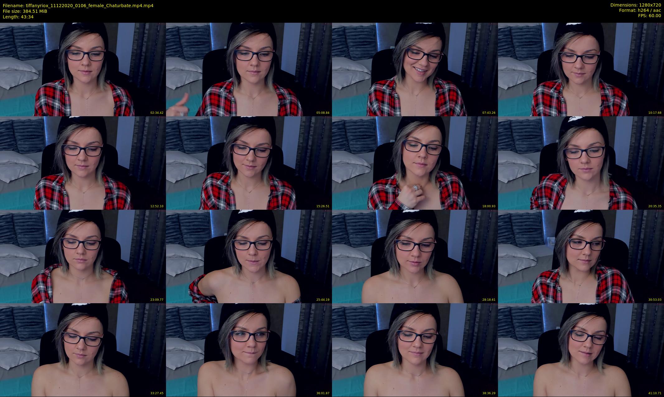 tiffanyriox — 44 minute Chaturbate female cam show recording, 720p, Dec 11, 2020