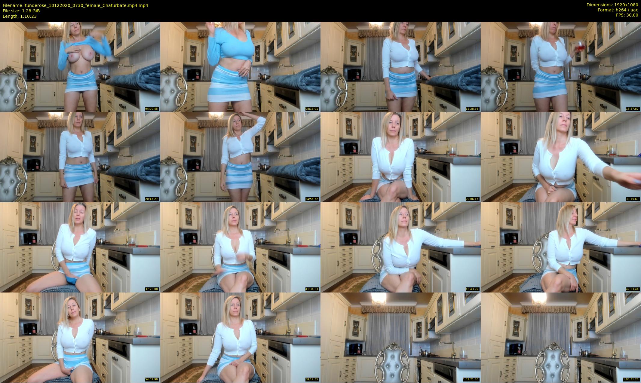 tunderose — 71 minute Chaturbate female cam show recording, 1080p, Dec 10, 2020