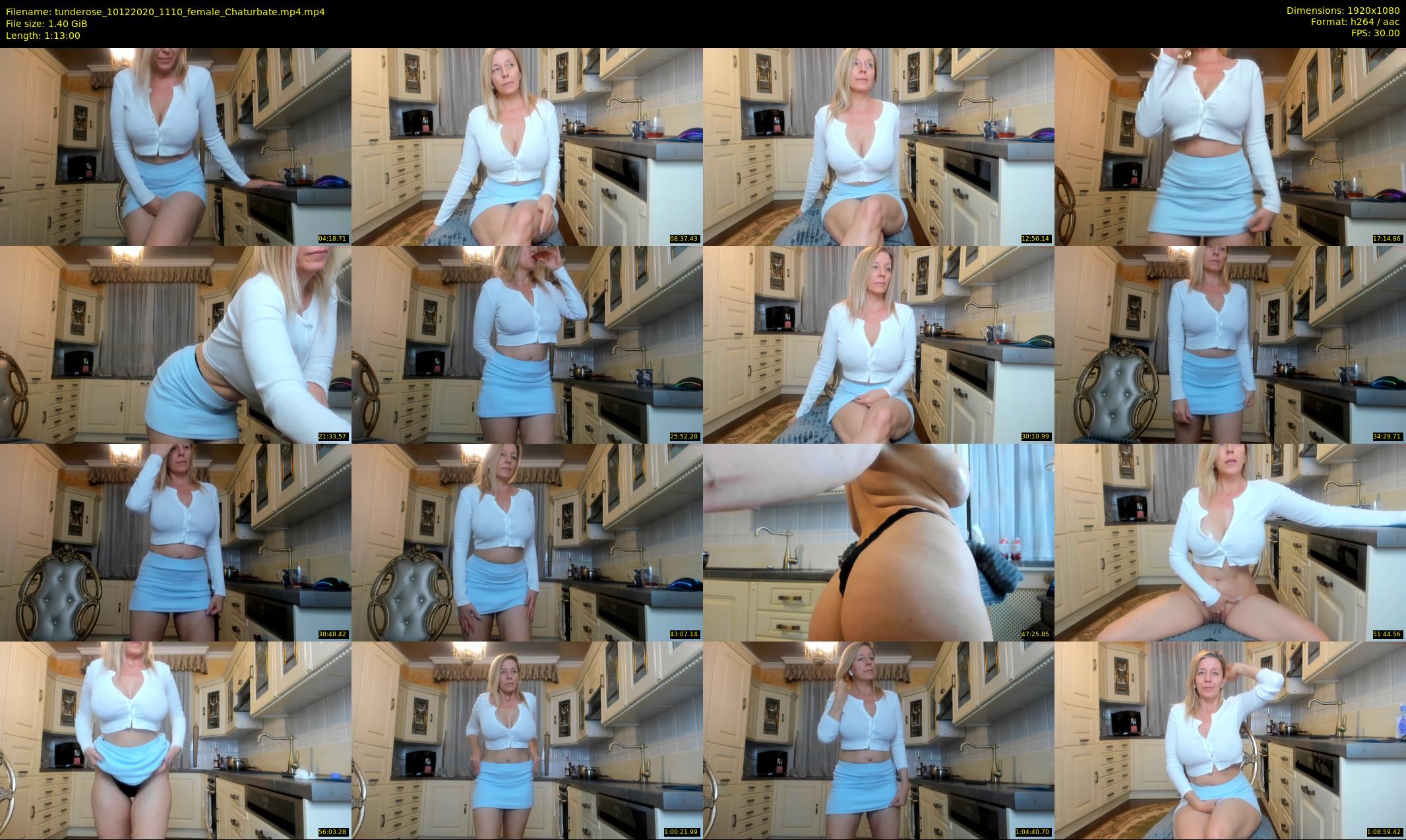 tunderose — 73 minute Chaturbate female cam show recording, 1080p, Dec 10, 2020