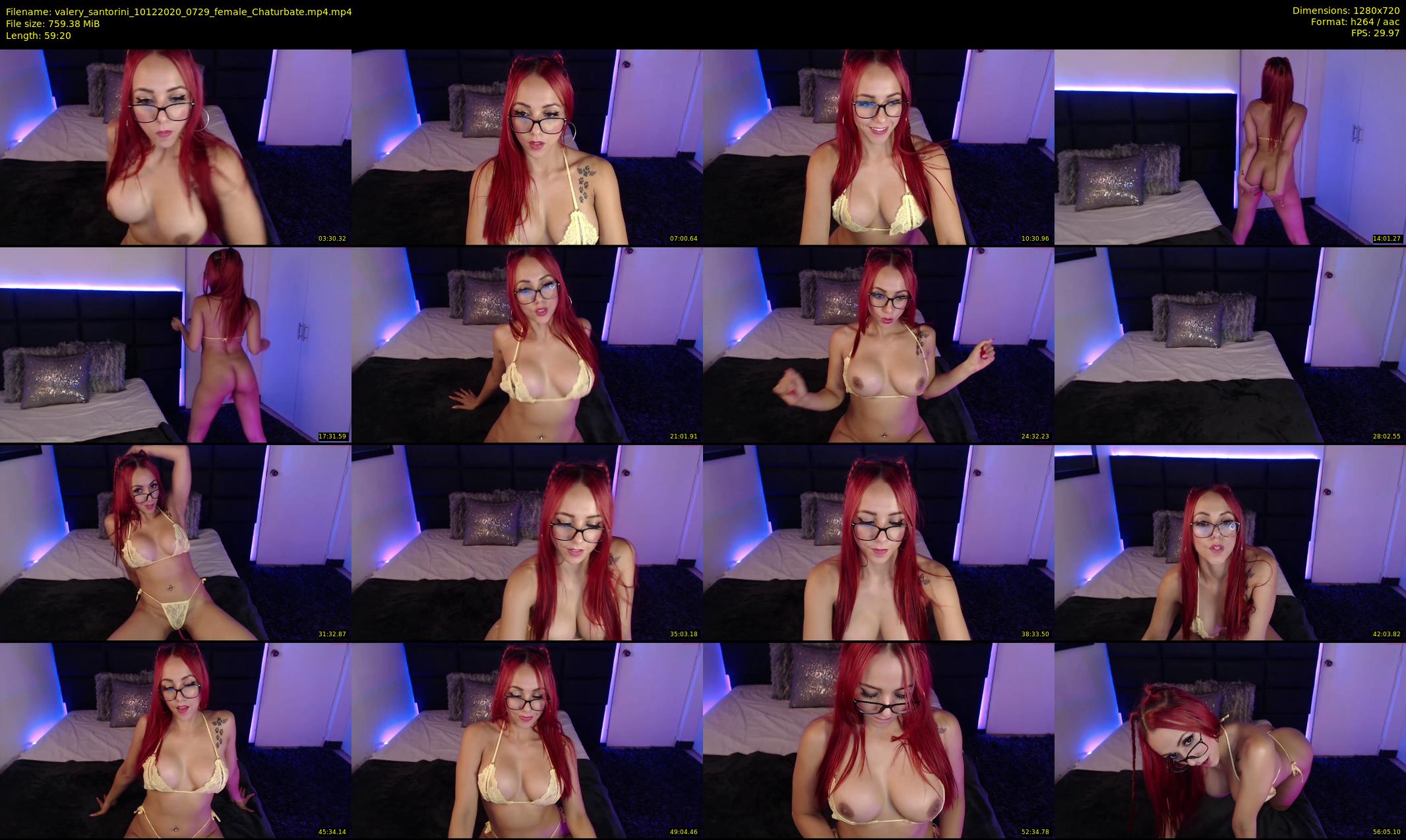 valery_santorini — 60 minute Chaturbate female cam show recording, 720p, Dec 10, 2020