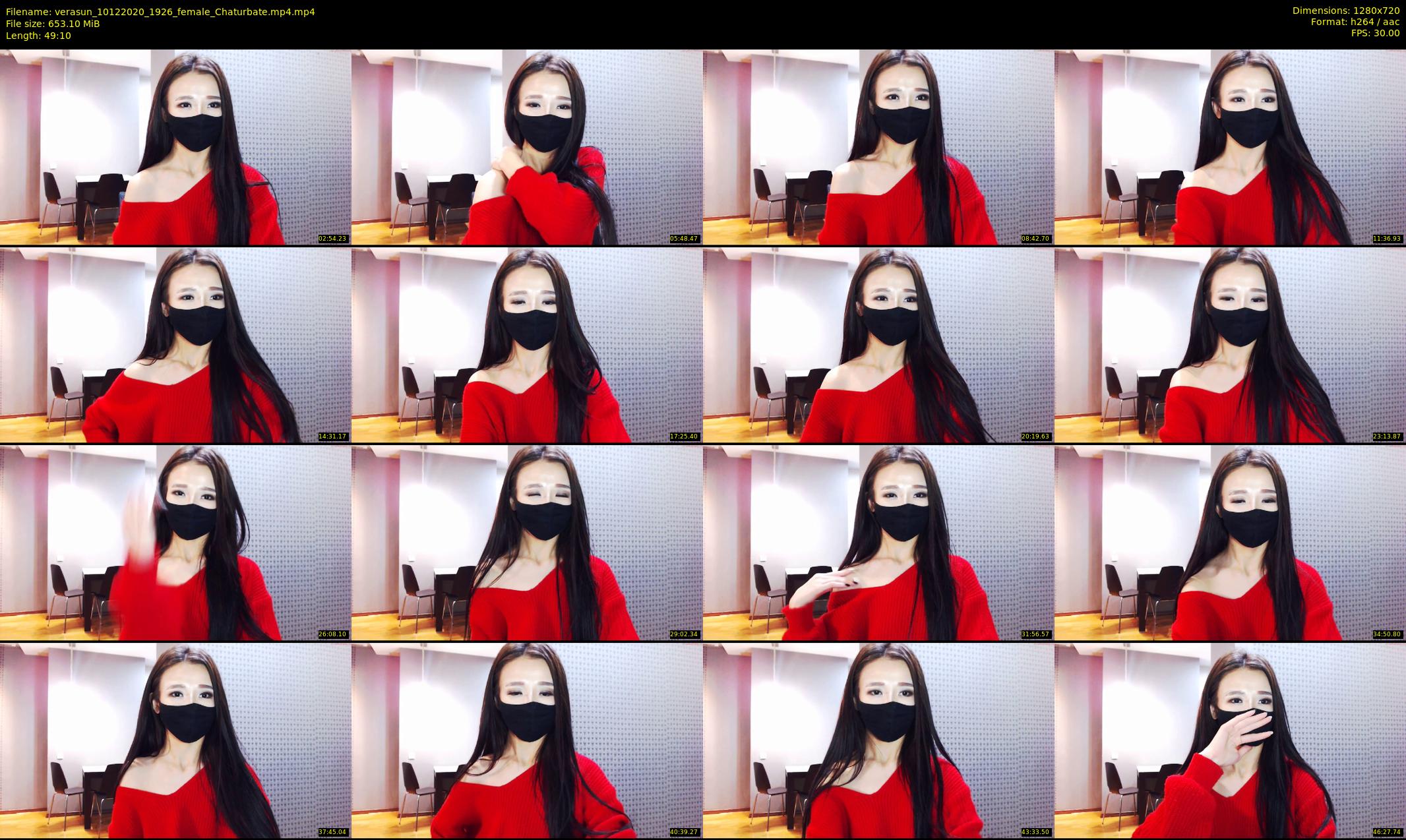 verasun — 50 minute Chaturbate female cam show recording, 720p, Dec 10, 2020