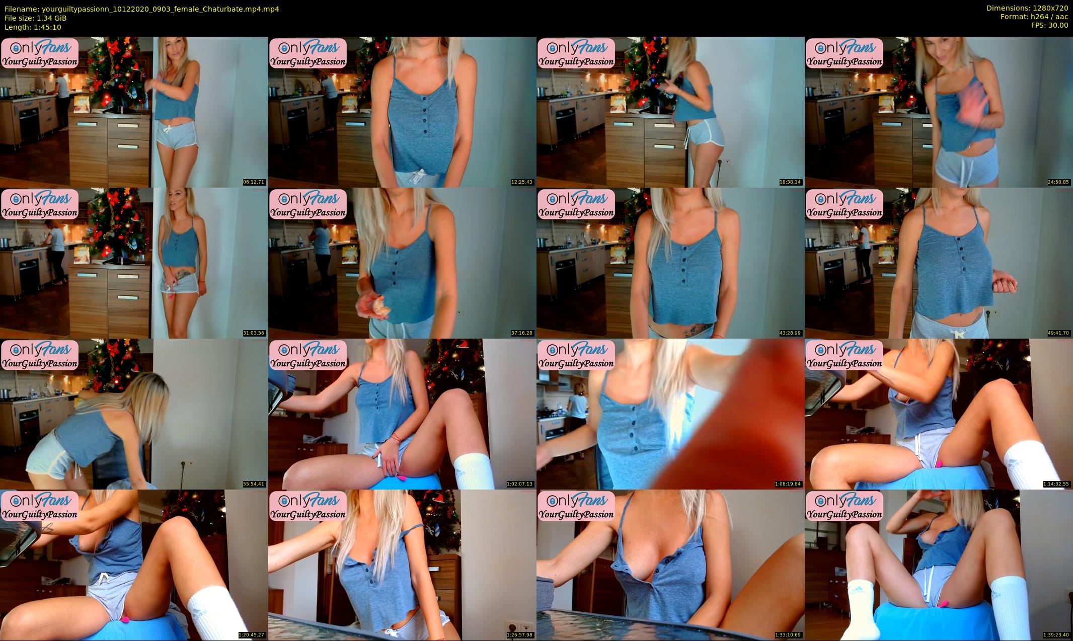 yourguiltypassionn — 106 minute Chaturbate female cam show recording, 720p, Dec 10, 2020