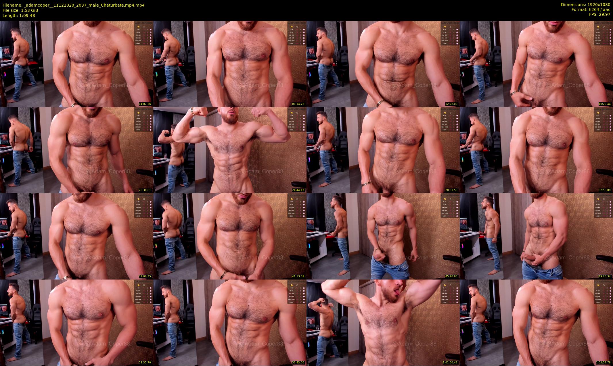 _adamcoper_ — 70 minute Chaturbate male cam show recording, 1080p, Dec 11, 2020