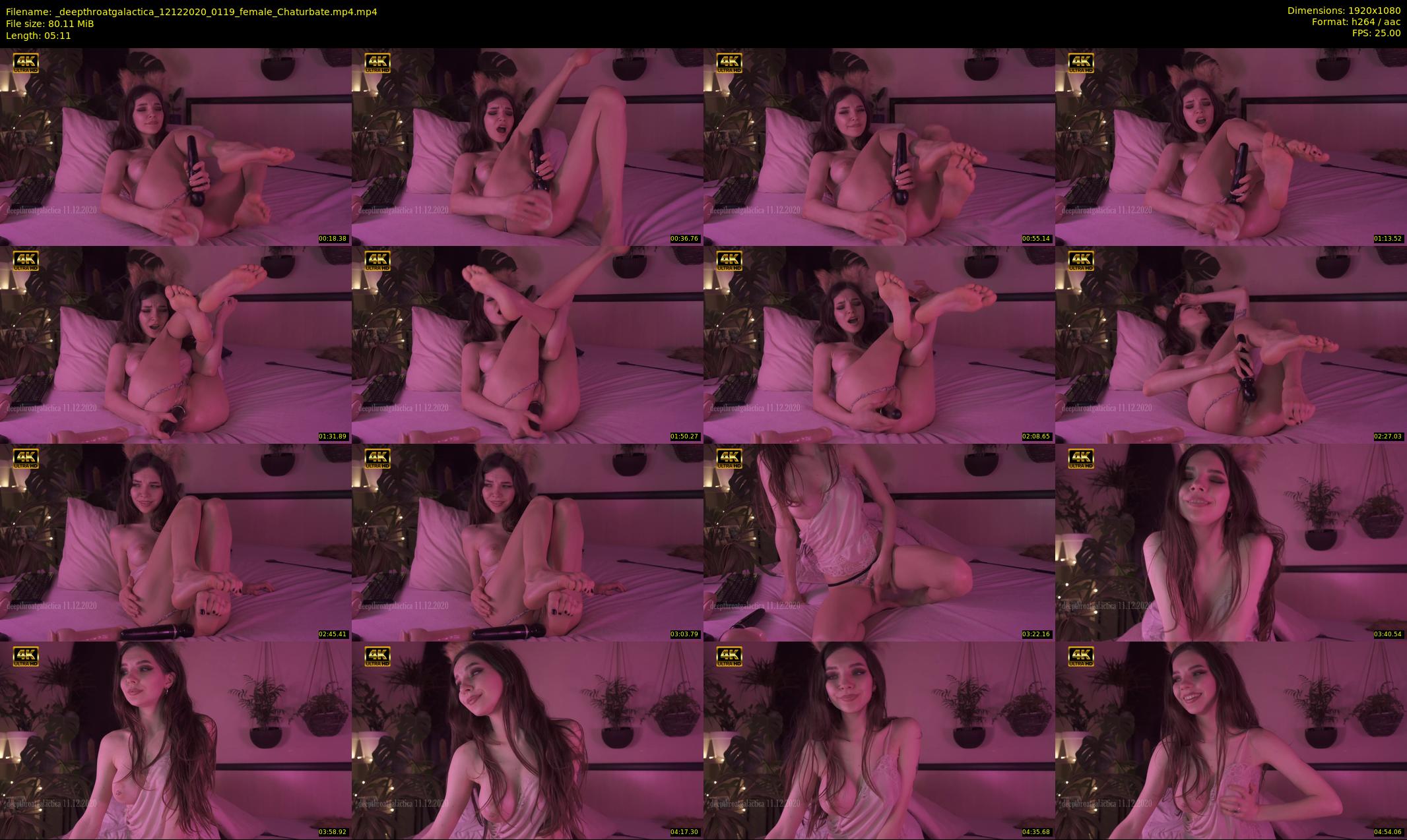 _deepthroatgalactica — 6 minute Chaturbate couple cam show recording, 1080p, Dec 12, 2020