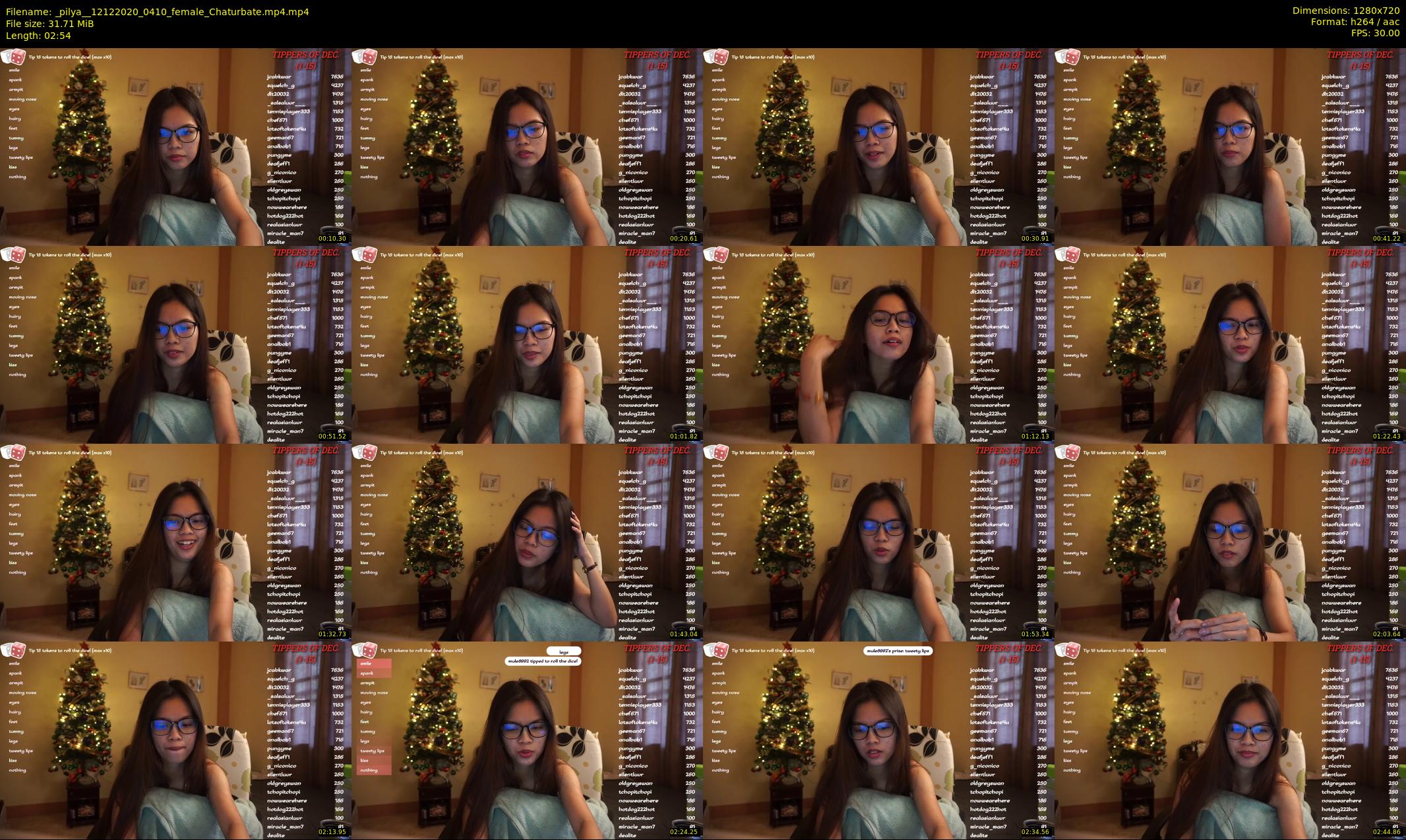 _pilya_ — 3 minute Chaturbate female cam show recording, 720p, Dec 12, 2020