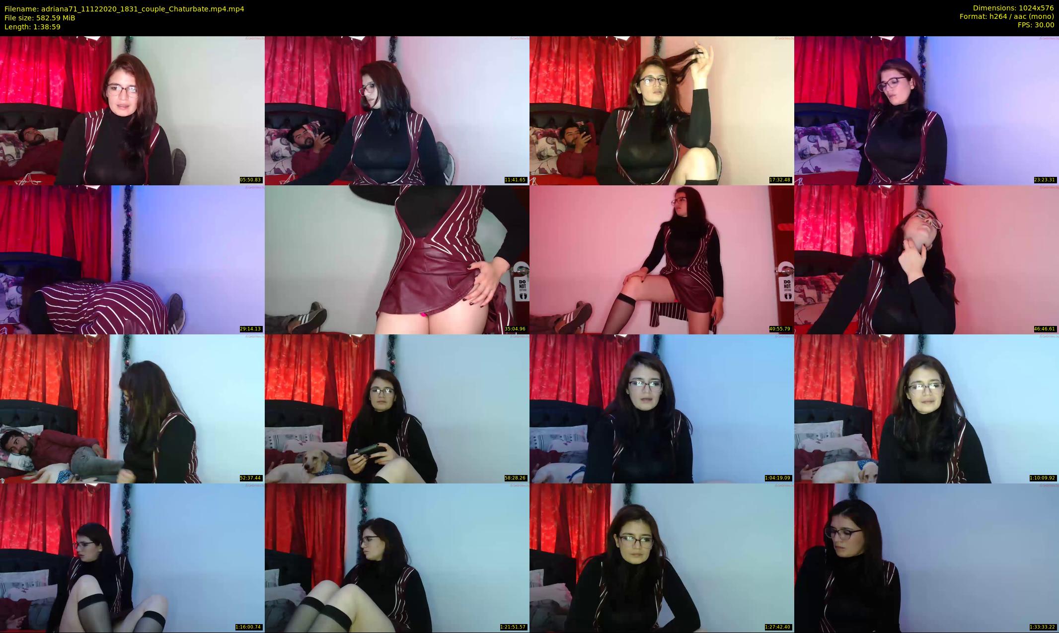 adriana71 — 99 minute Chaturbate couple cam show recording, 480p, Dec 11, 2020