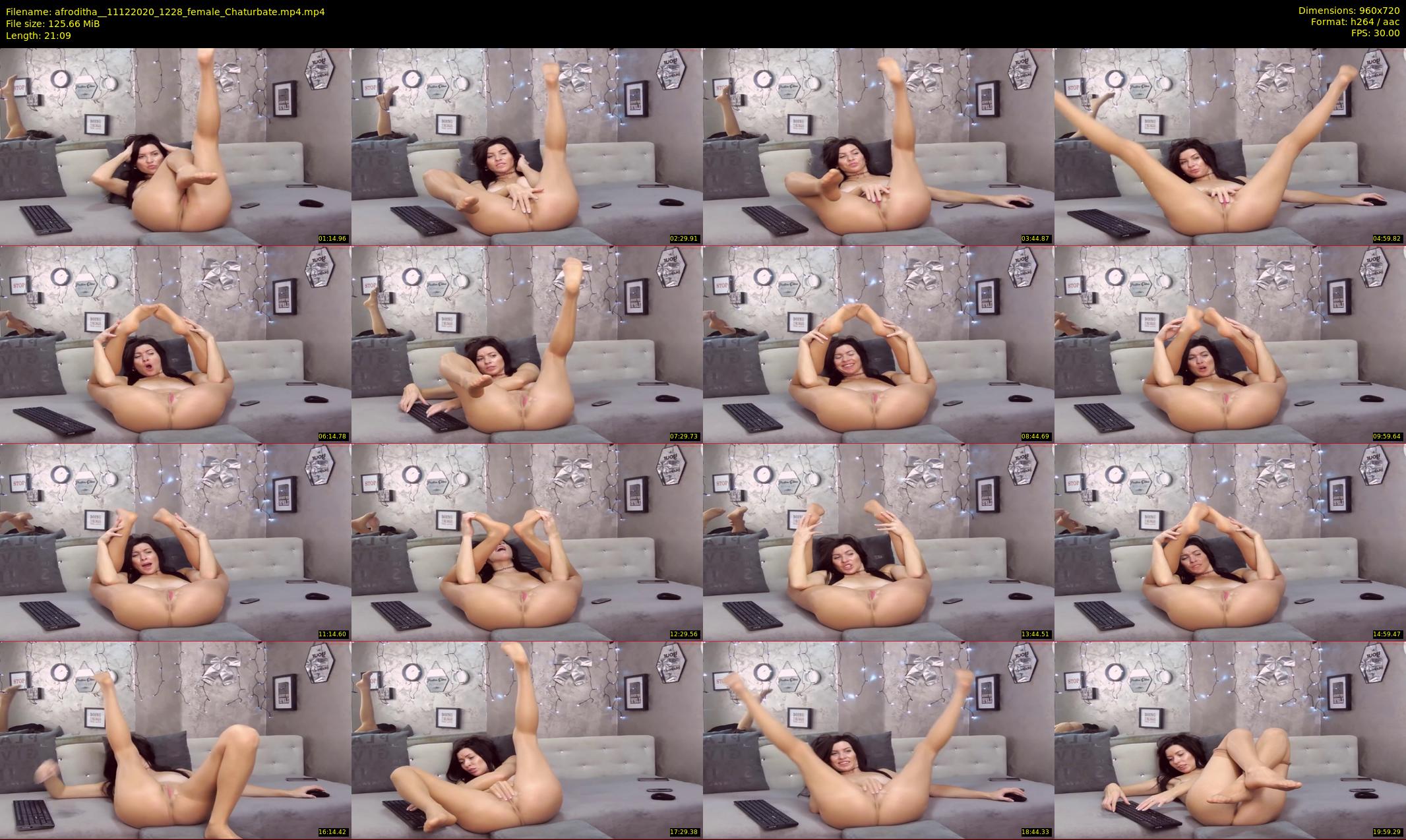 afroditha_ — 22 minute Chaturbate female cam show recording, 720p, Dec 11, 2020