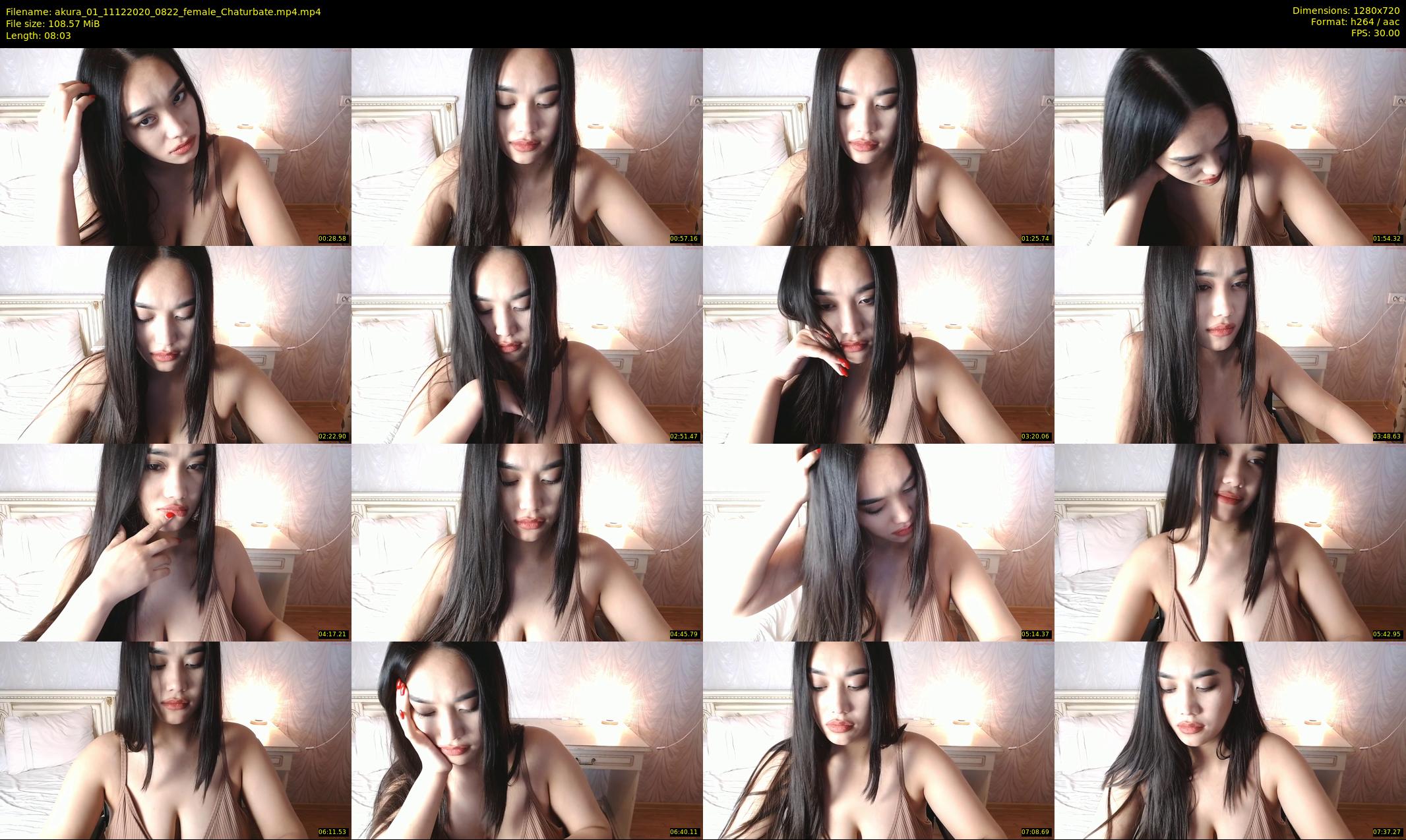 akura_01 — 9 minute Chaturbate female cam show recording, 720p, Dec 11, 2020