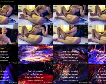 alexyork — 19 minute Chaturbate male cam show recording, 1080p, Dec 11, 2020