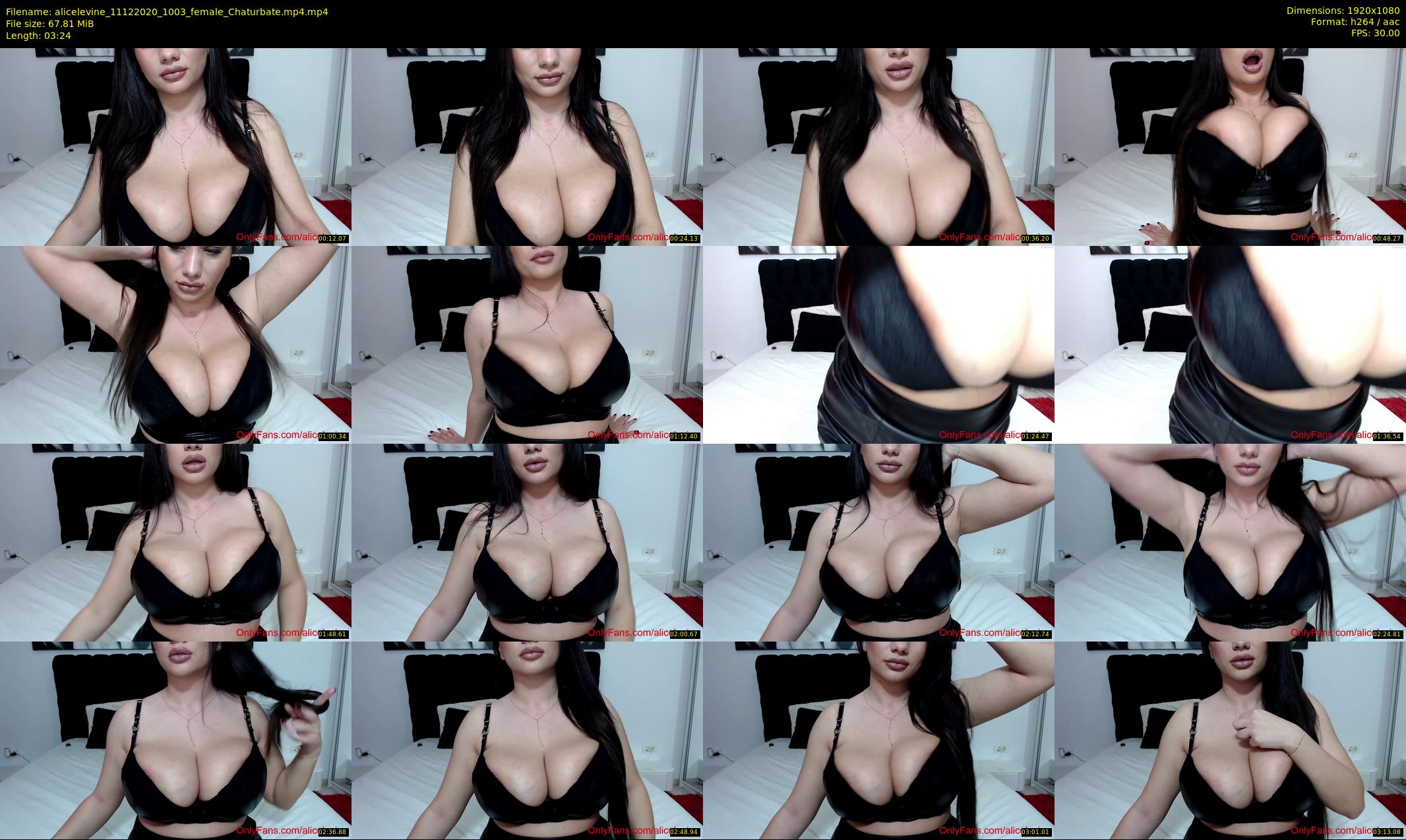 alicelevine — 4 minute Chaturbate female cam show recording, 1080p, Dec 11, 2020