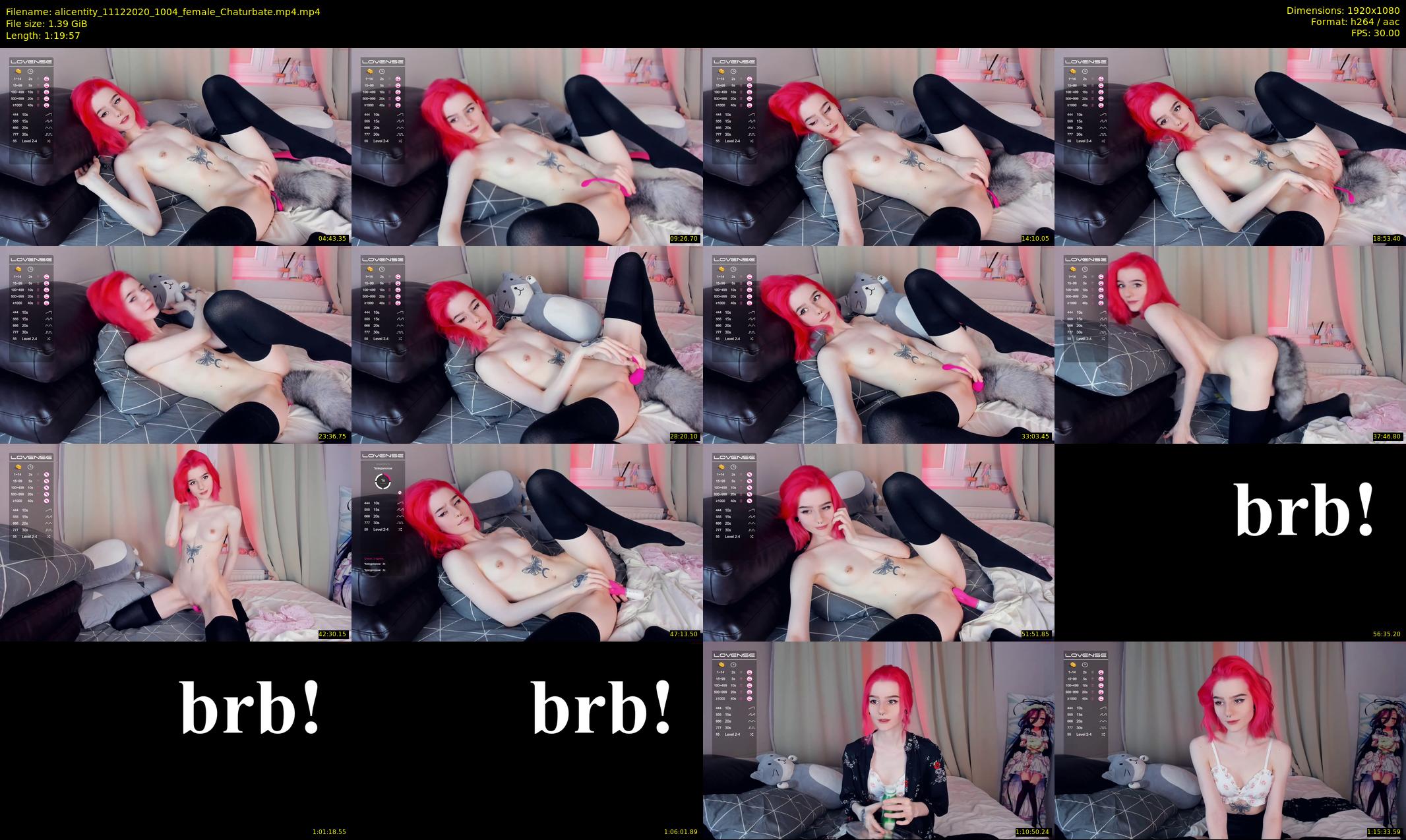 alicentity — 80 minute Chaturbate female cam show recording, 1080p, Dec 11, 2020