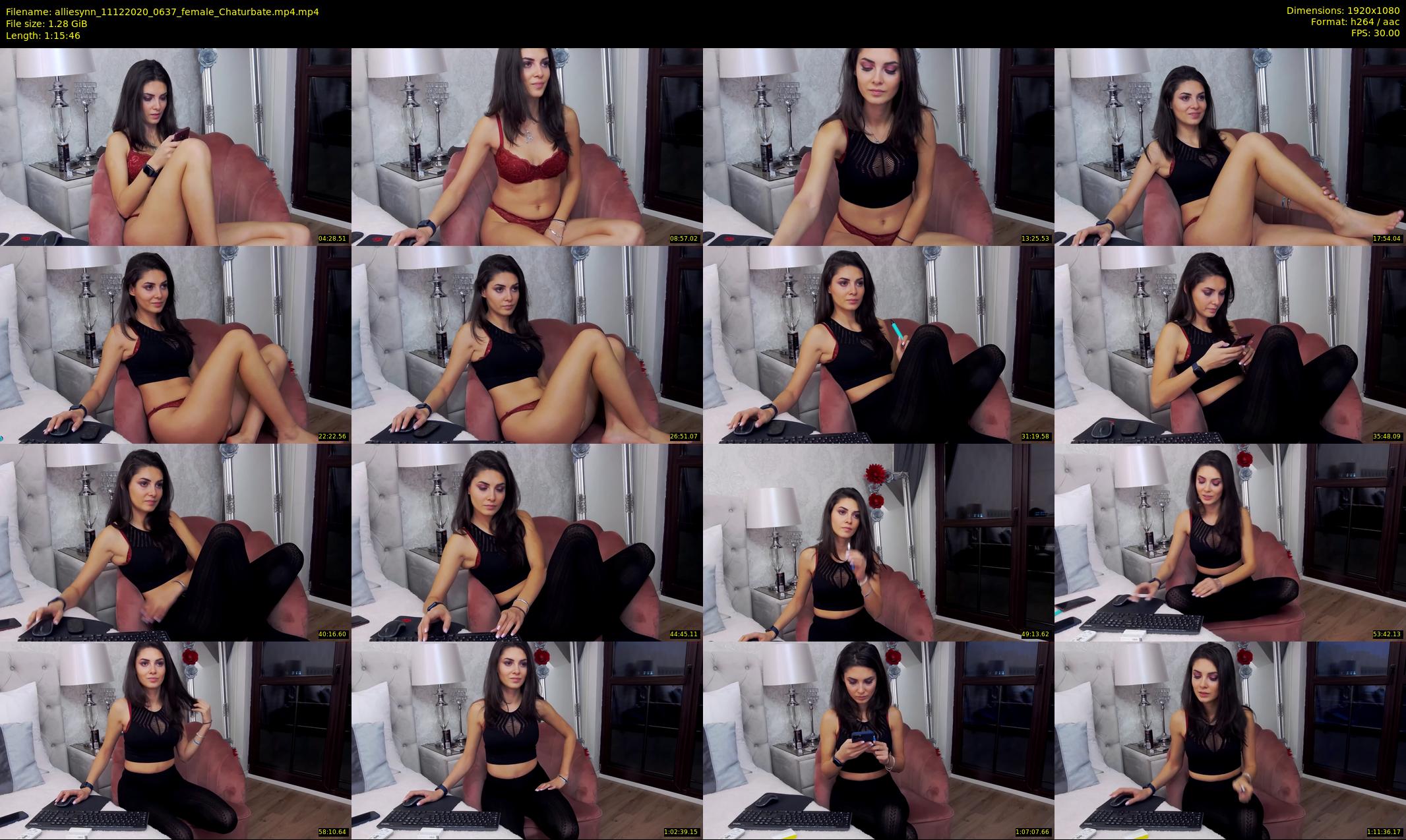 alliesynn — 76 minute Chaturbate female cam show recording, 1080p, Dec 11, 2020