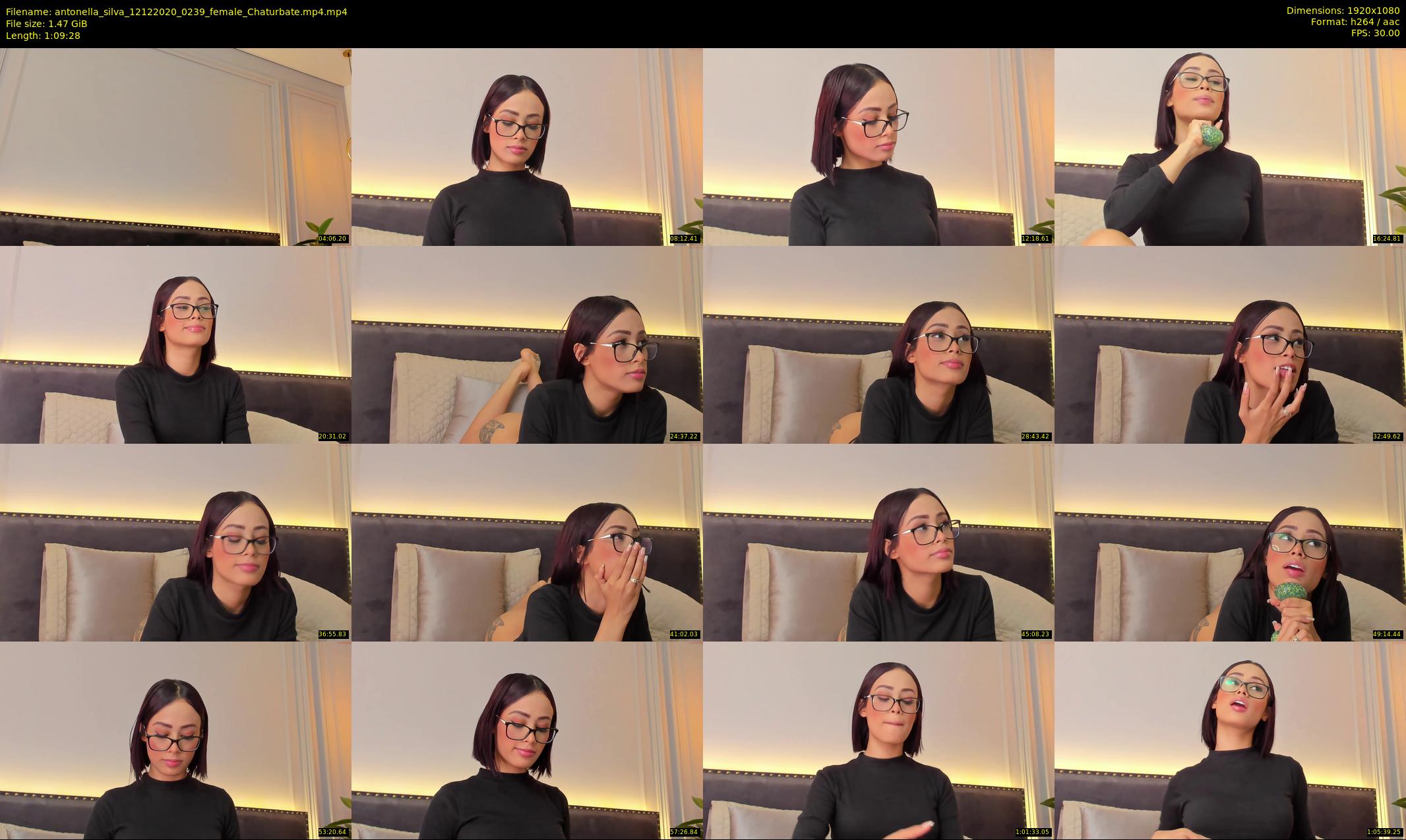 antonella_silva — 70 minute Chaturbate female cam show recording, 1080p, Dec 12, 2020