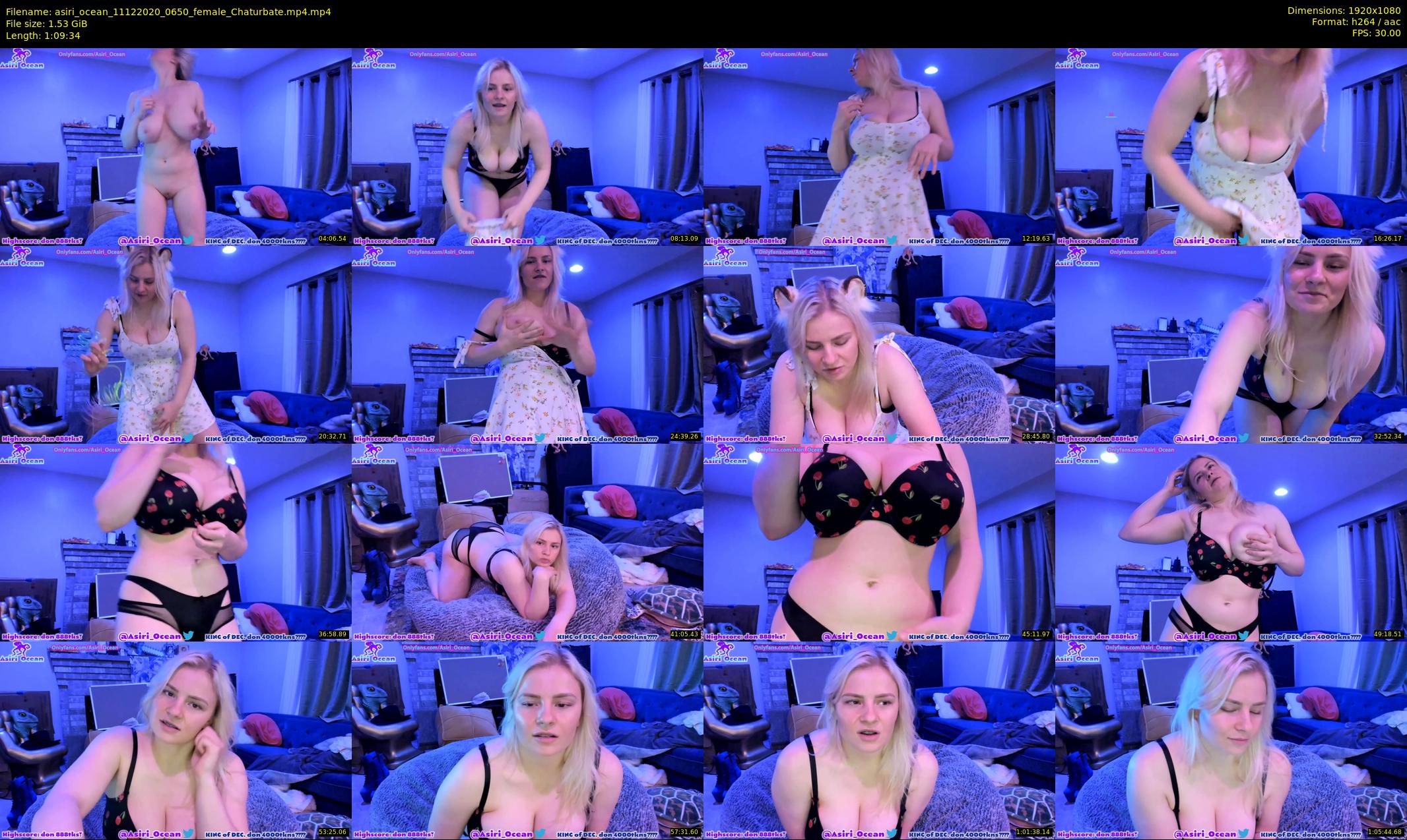 asiri_ocean — 70 minute Chaturbate female cam show recording, 1080p, Dec 11, 2020