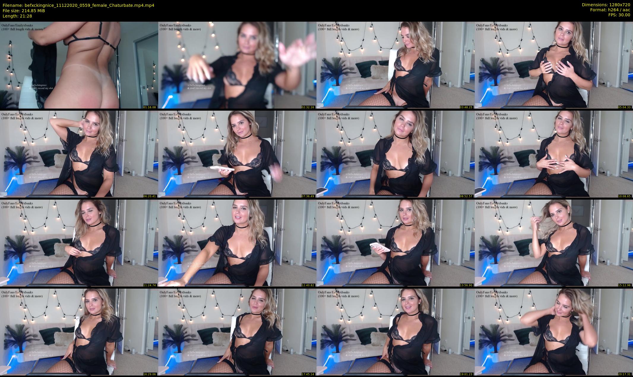 befxckingnice — 22 minute Chaturbate female cam show recording, 720p, Dec 11, 2020