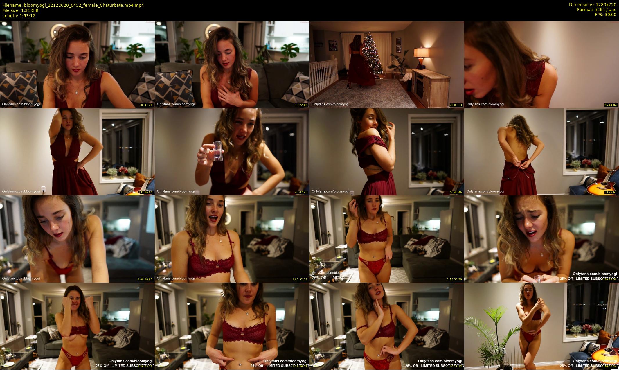bloomyogi — 114 minute Chaturbate female cam show recording, 720p, Dec 12, 2020