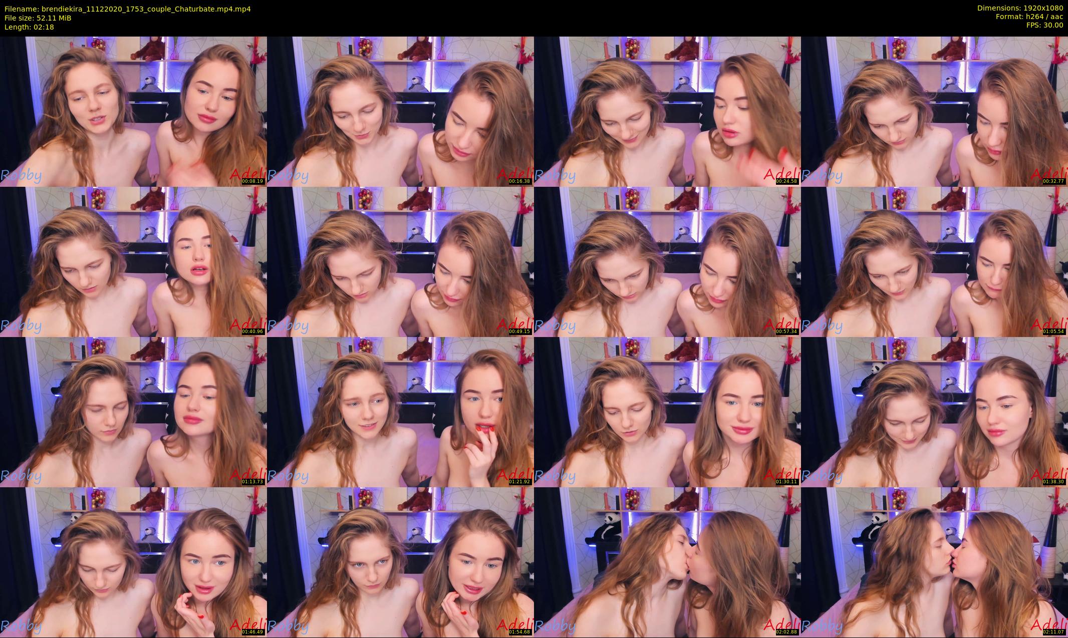 brendiekira — 3 minute Chaturbate couple cam show recording, 1080p, Dec 11, 2020
