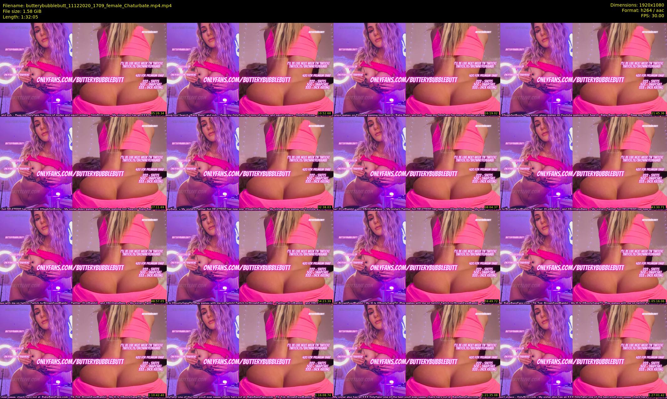 butterybubblebutt — 93 minute Chaturbate couple cam show recording, 1080p, Dec 11, 2020