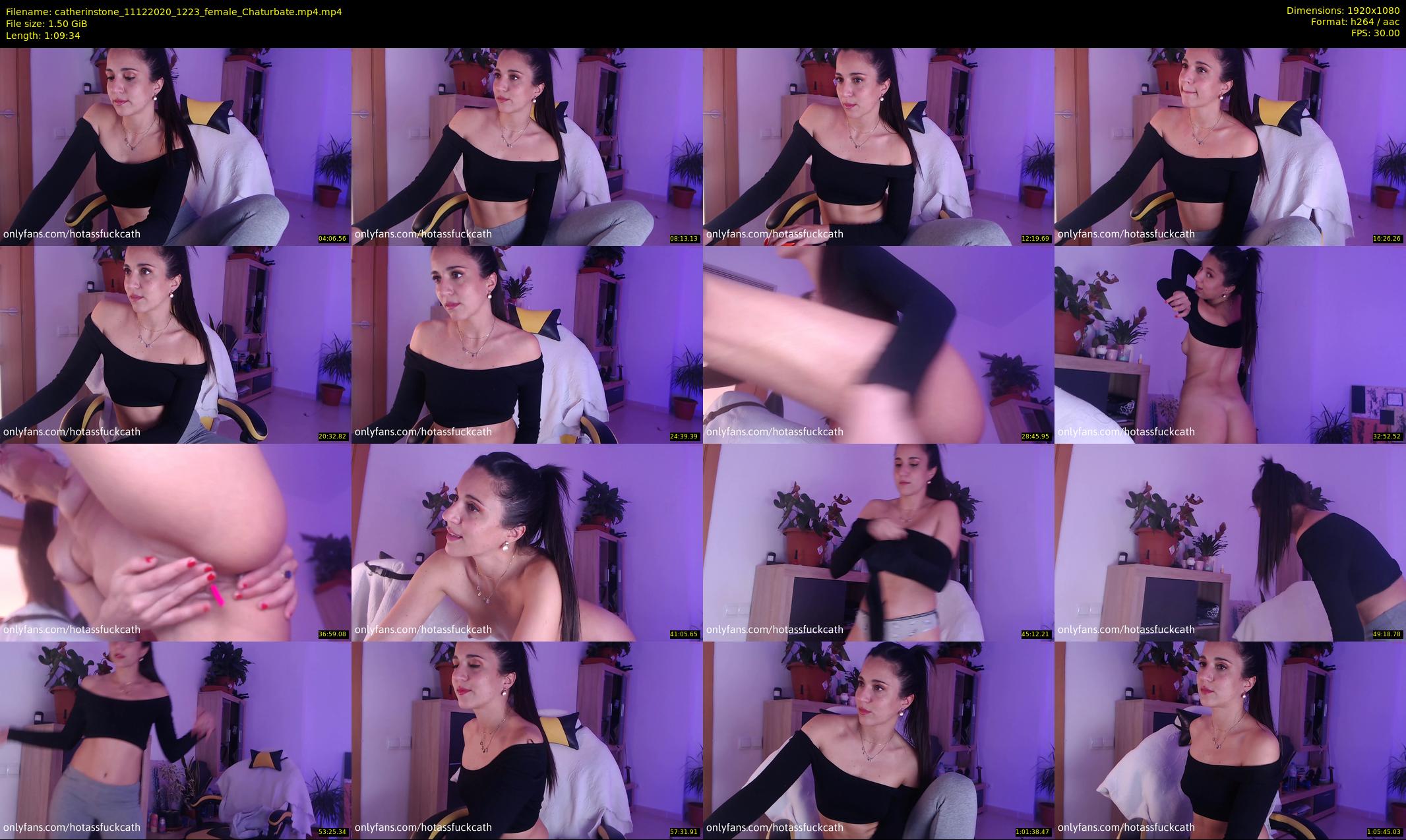 catherinstone — 70 minute Chaturbate female cam show recording, 1080p, Dec 11, 2020