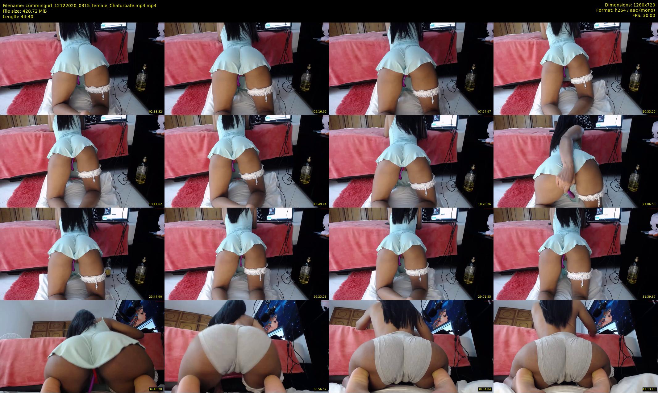 cummingurl — 45 minute Chaturbate couple cam show recording, 720p, Dec 12, 2020