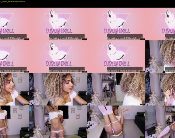curlydoll1 — 36 minute Chaturbate female cam show recording, 720p, Dec 12, 2020