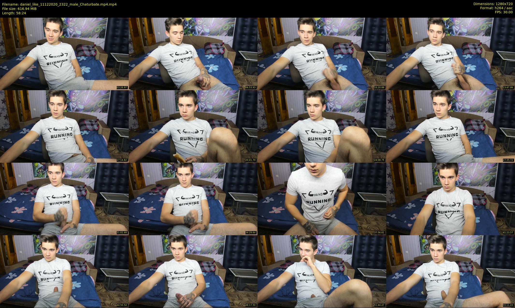 daniel_like — 59 minute Chaturbate male cam show recording, 720p, Dec 11, 2020