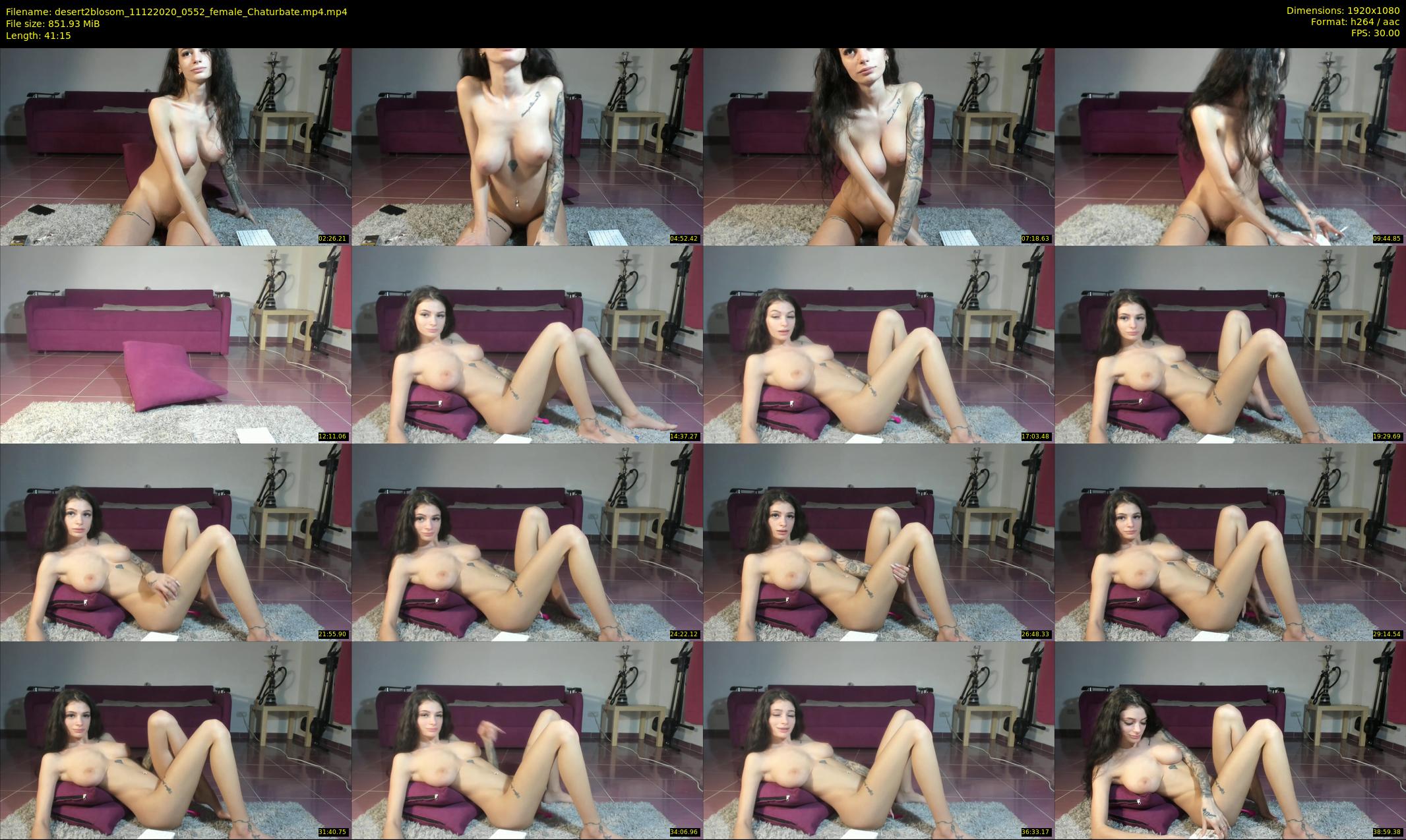 desert2blosom — 42 minute Chaturbate female cam show recording, 1080p, Dec 11, 2020