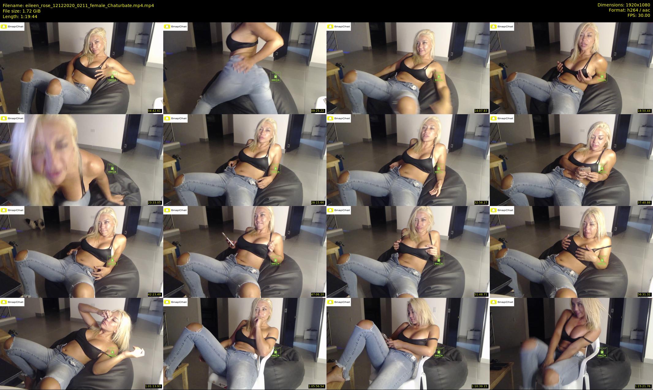 eileen_rose — 80 minute Chaturbate female cam show recording, 1080p, Dec 12, 2020