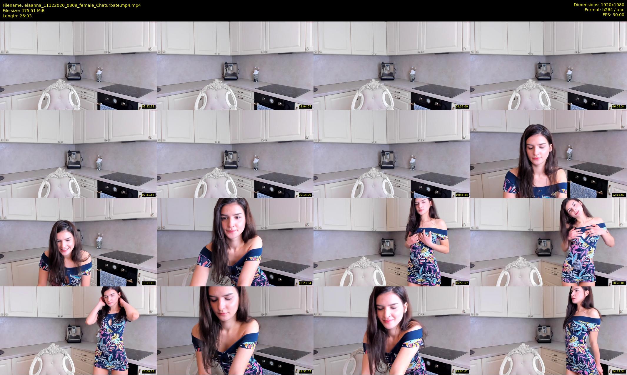 elaanna — 27 minute Chaturbate female cam show recording, 1080p, Dec 11, 2020