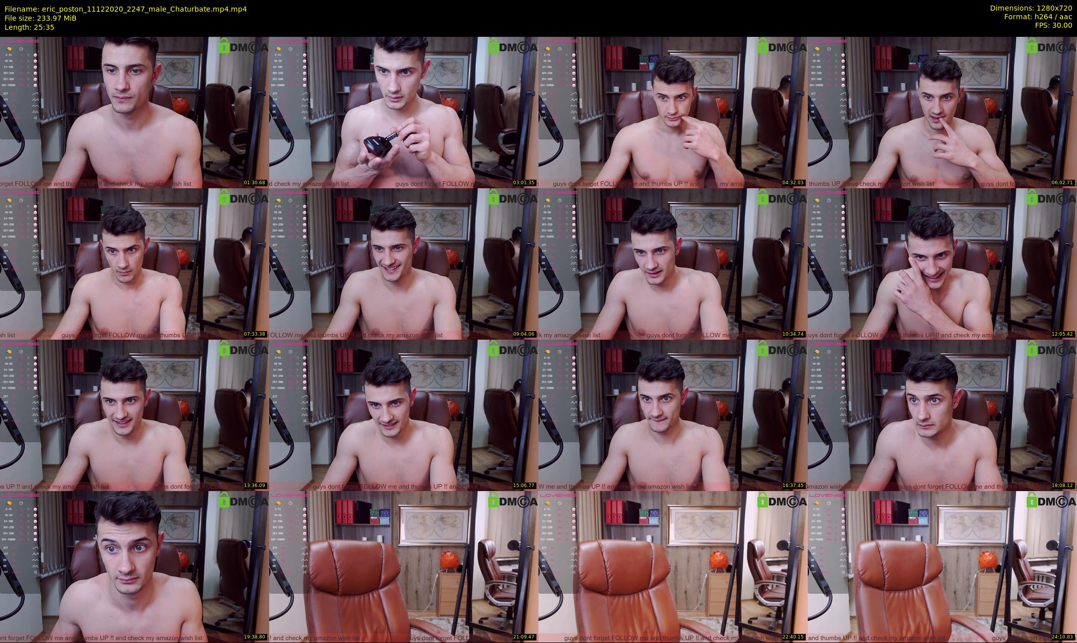 eric_poston — 26 minute Chaturbate male cam show recording, 720p, Dec 11, 2020
