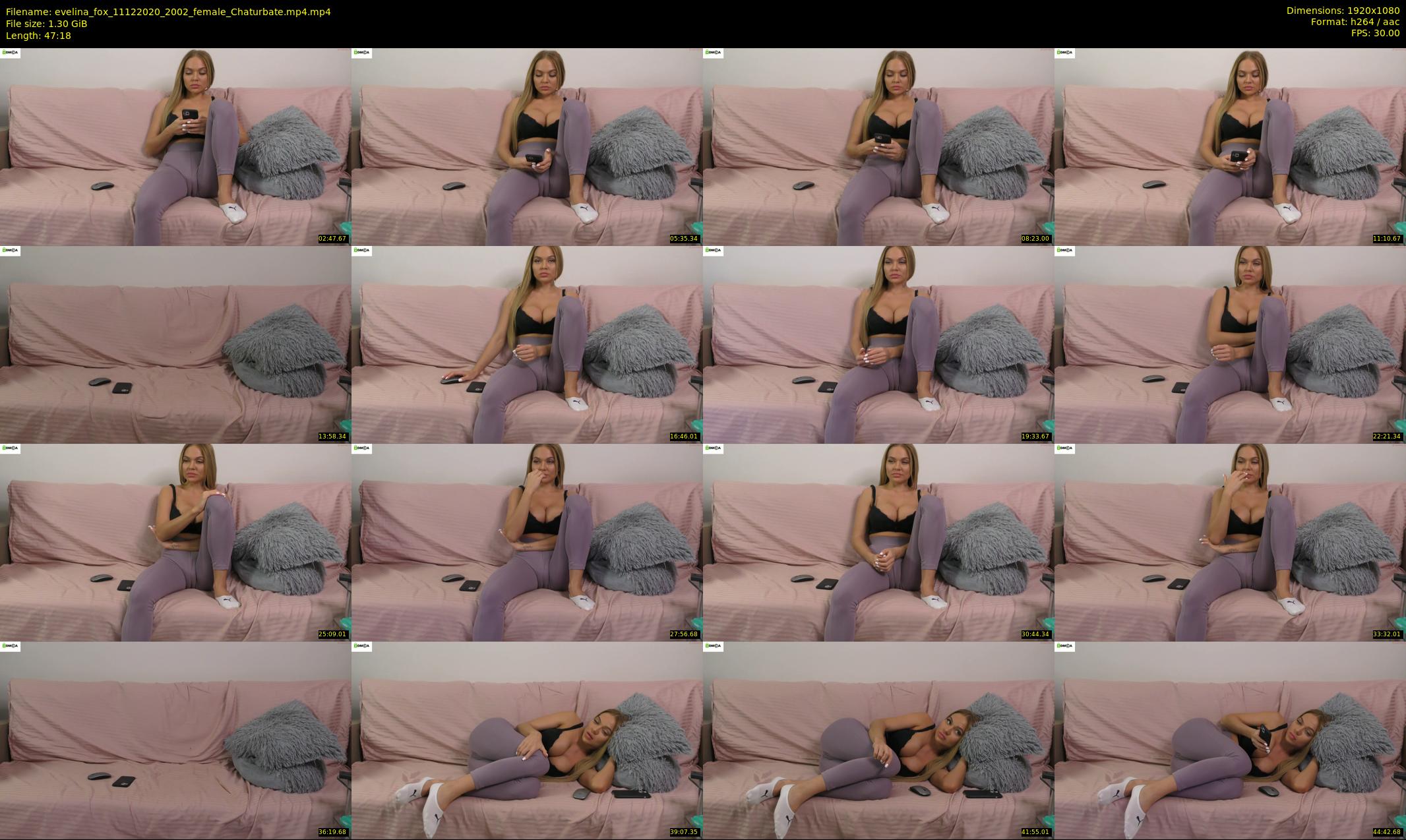evelina_fox — 48 minute Chaturbate female cam show recording, 1080p, Dec 11, 2020